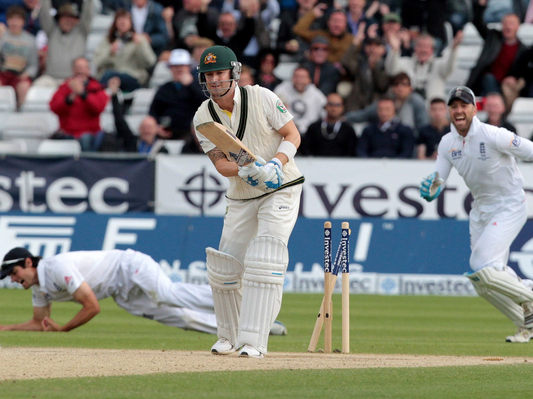 Australia captain Michael Clarke was critical of his own performance