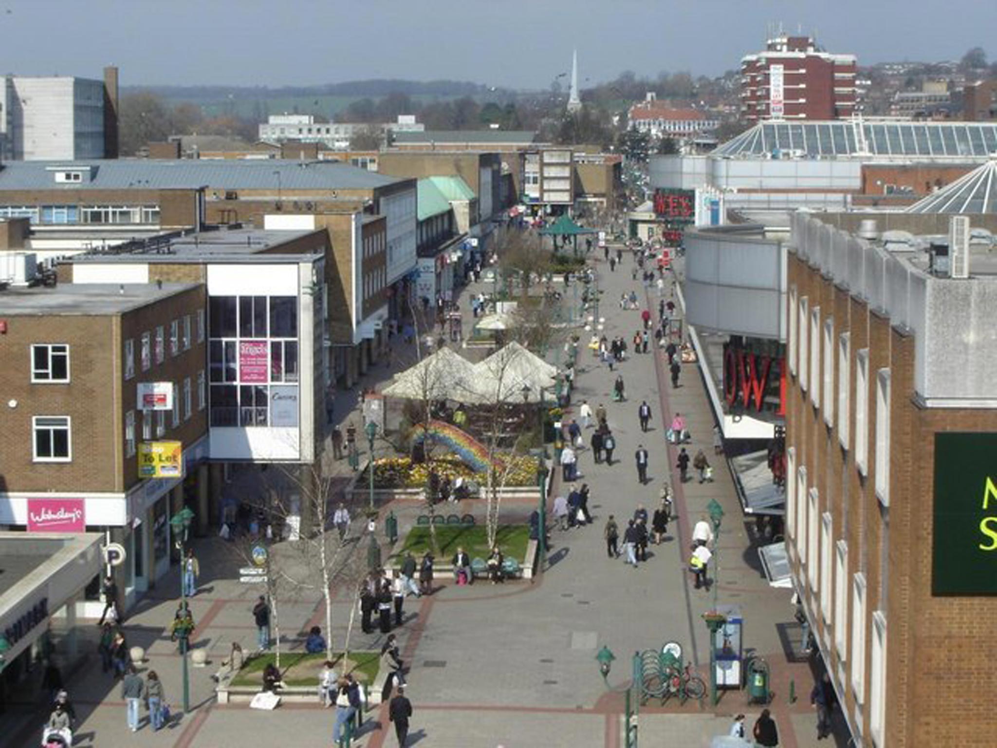 Hemel Hempstead topped the list for the ugliest towns in Britain