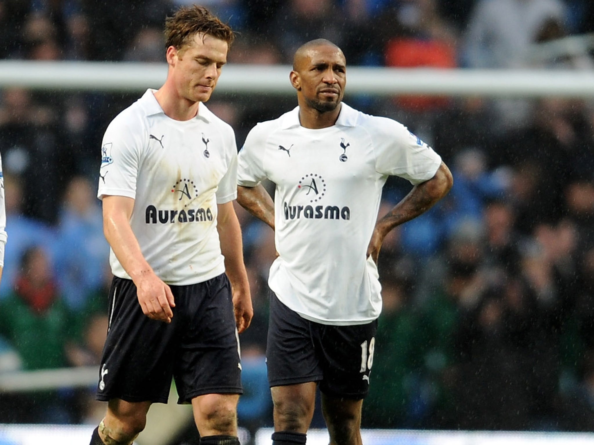 Scott Parker and Jermain Defoe