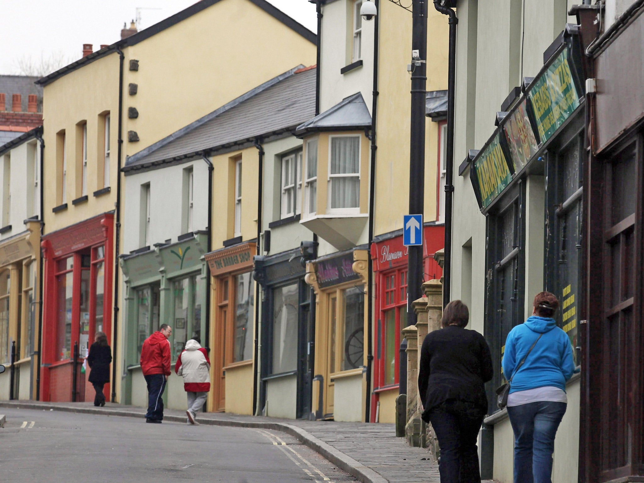 The small Welsh town of Blaenavon