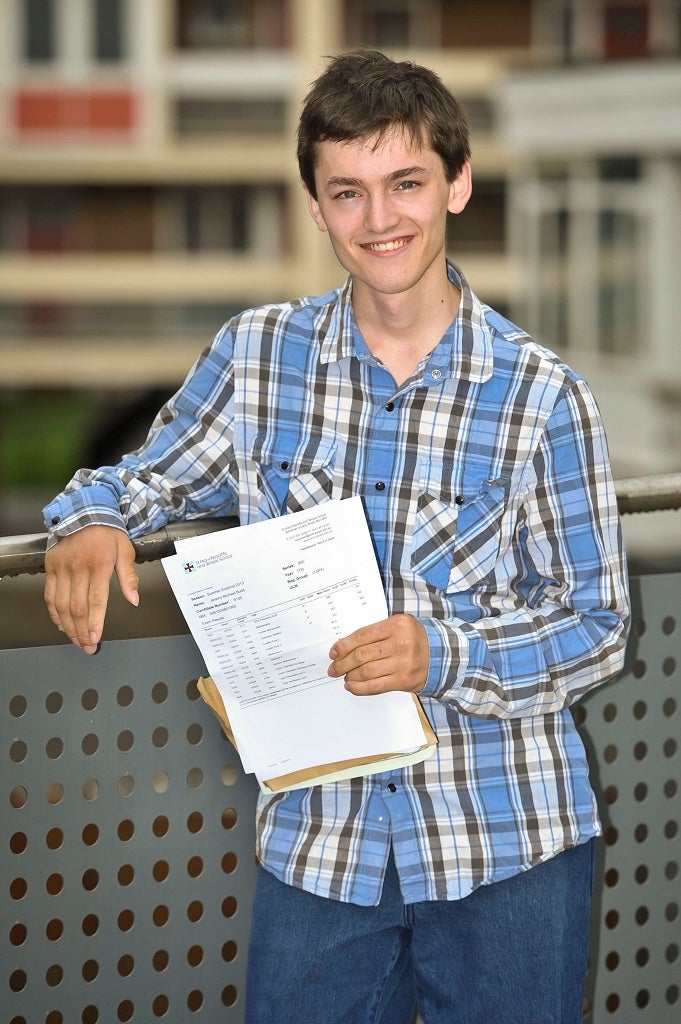 Jeremy Budd will be heading to Cambridge to study maths