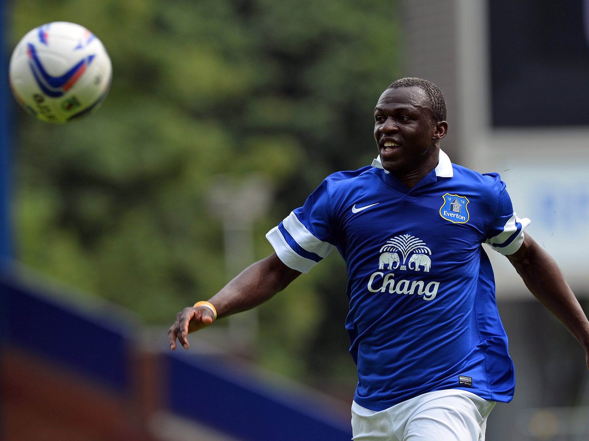 Everton's Arouna Kone