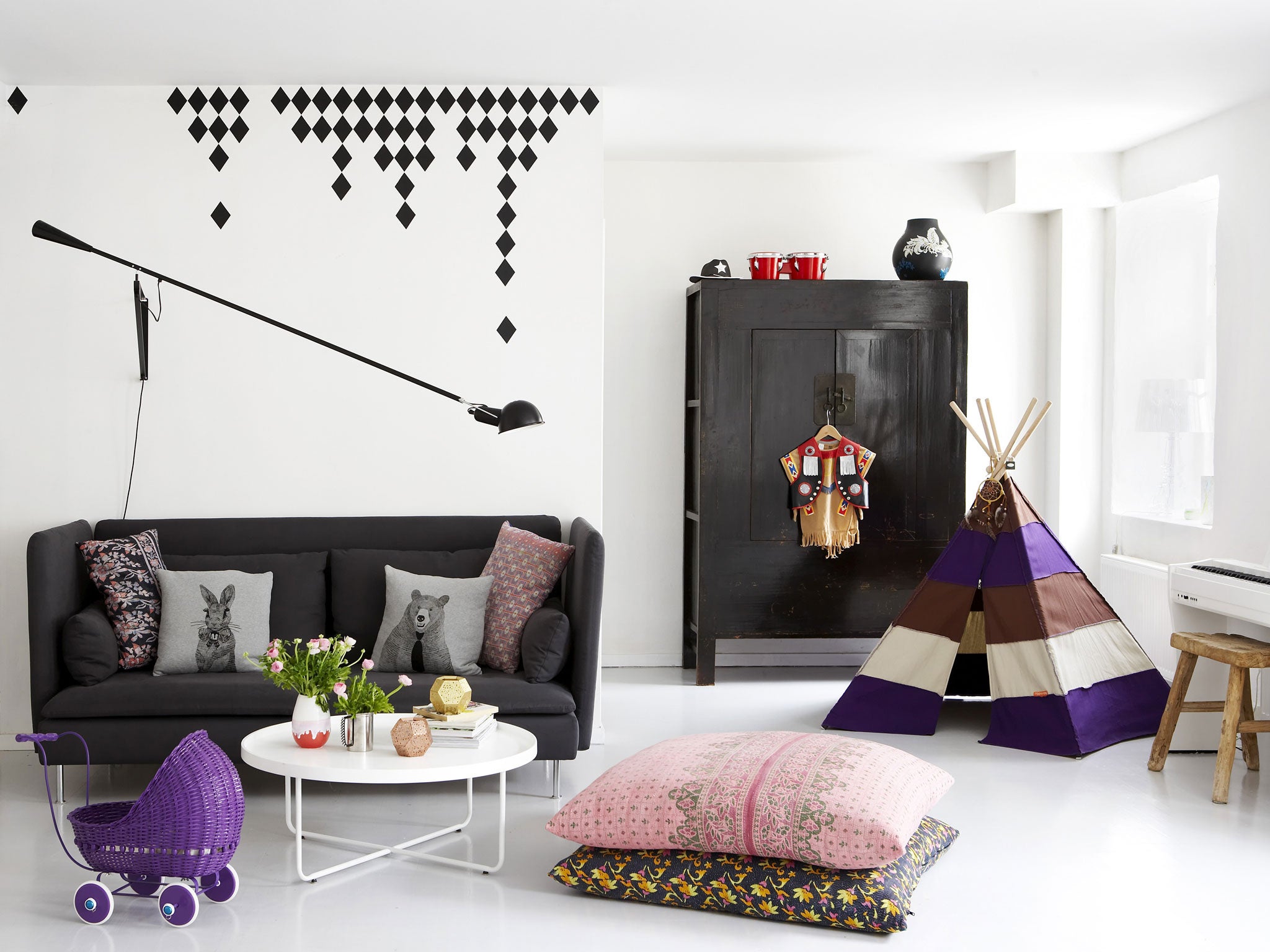 Young at heart: 'Creative Family Home' shows how to let your childrens' imaginations run free at home