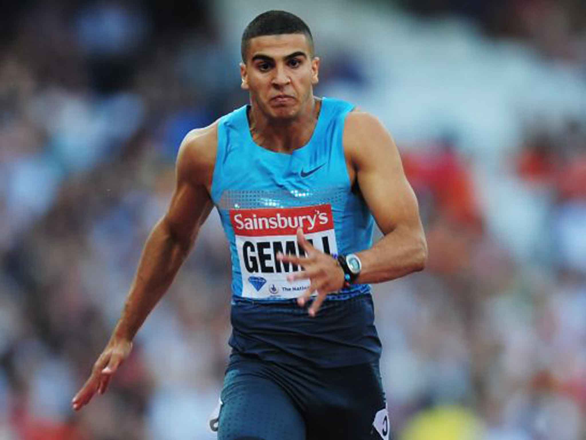 Adam Gemili is in no hurry to break 10 seconds in the 100m