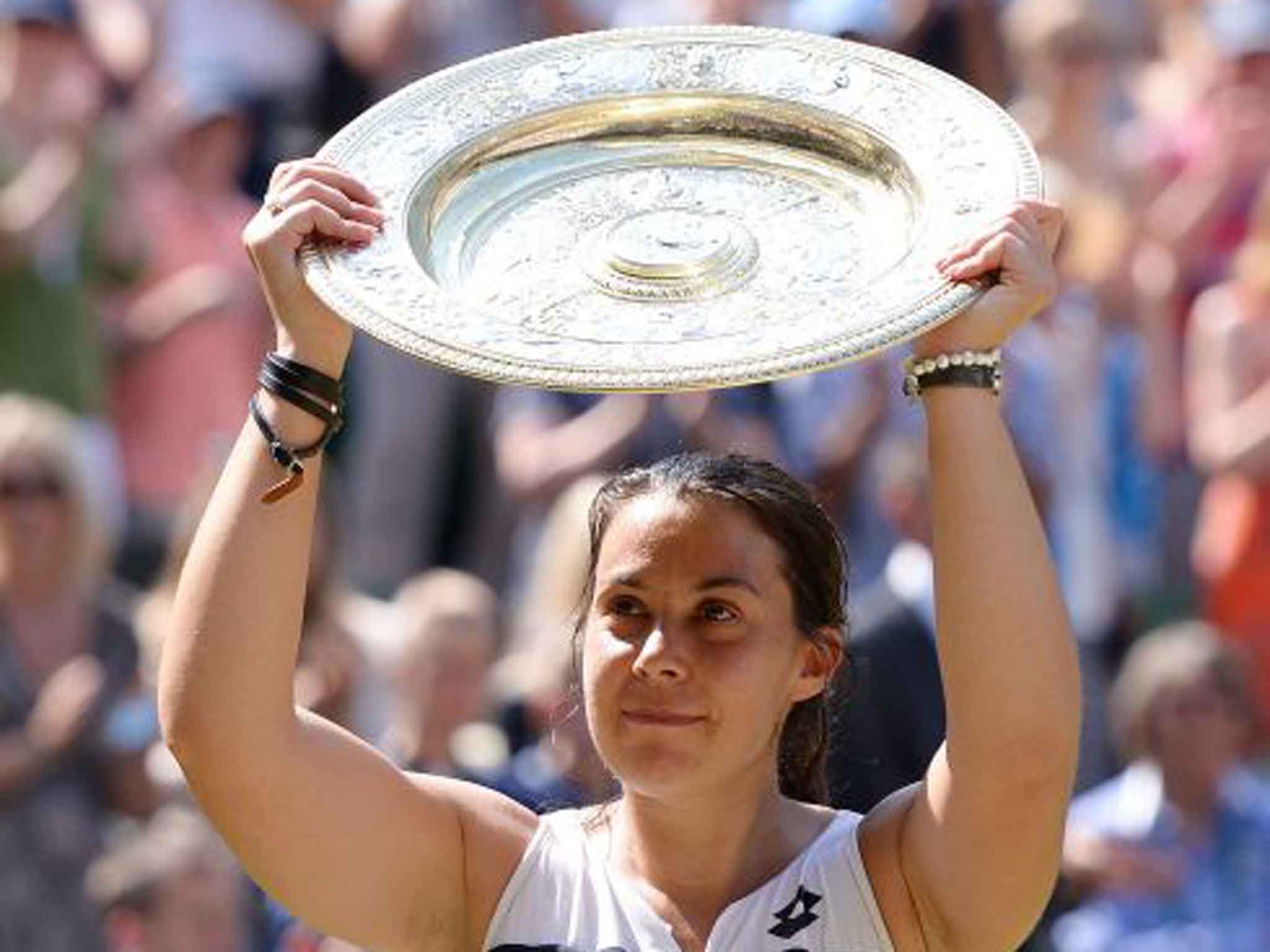 Bartoli had dreamed about winning Wimbledon from the age of six