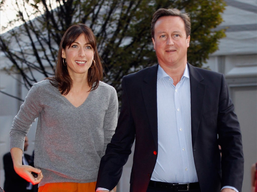 Cameron values his wife's opinion on the most difficult decisions