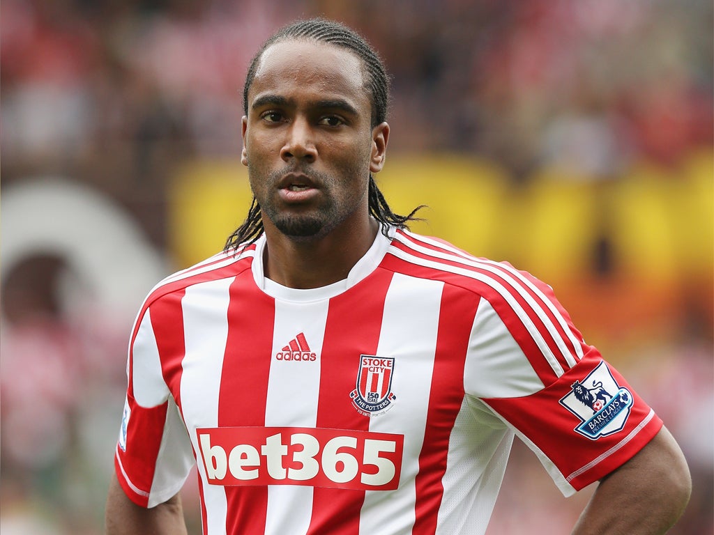 Cameron Jerome’s club, Stoke, are sponsored by a bookmaker