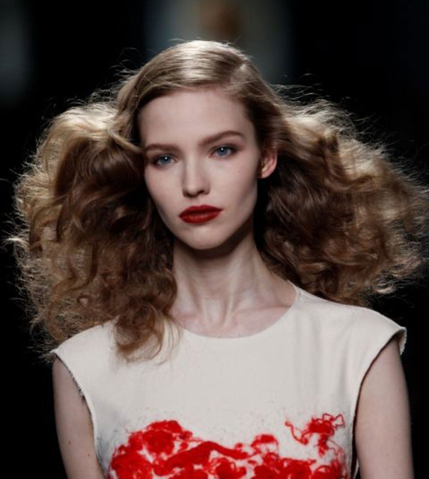 Bottega Veneta autumn/winter 2013, hair by Redken
