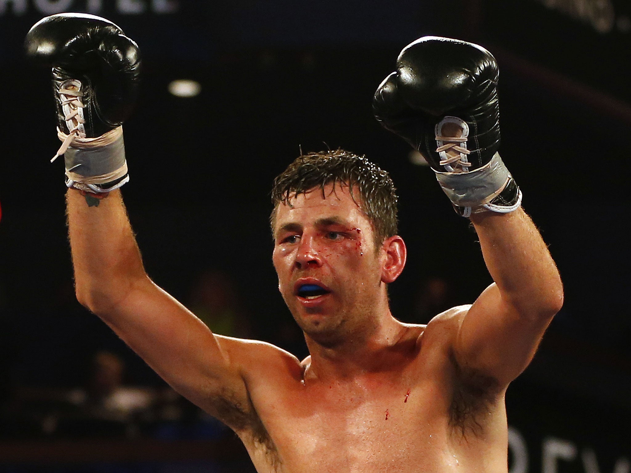 Darren Barker survived a knockdown to defeat Daniel Geale