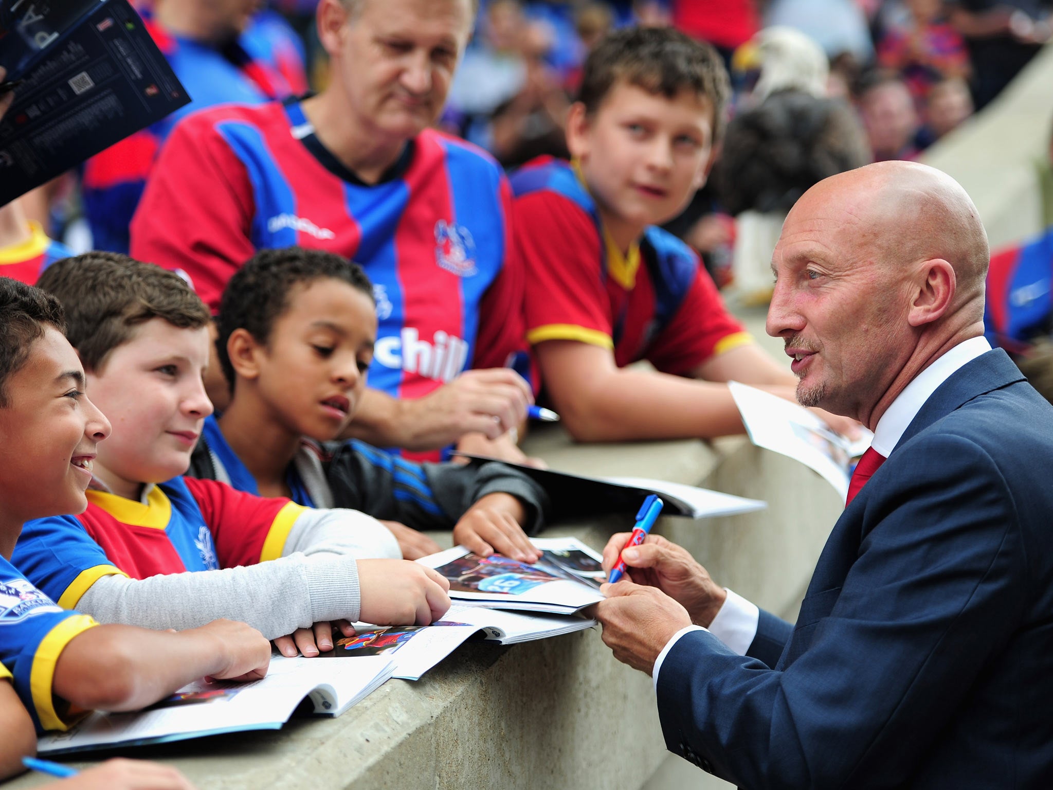 Crystal Palace manager Ian Holloway