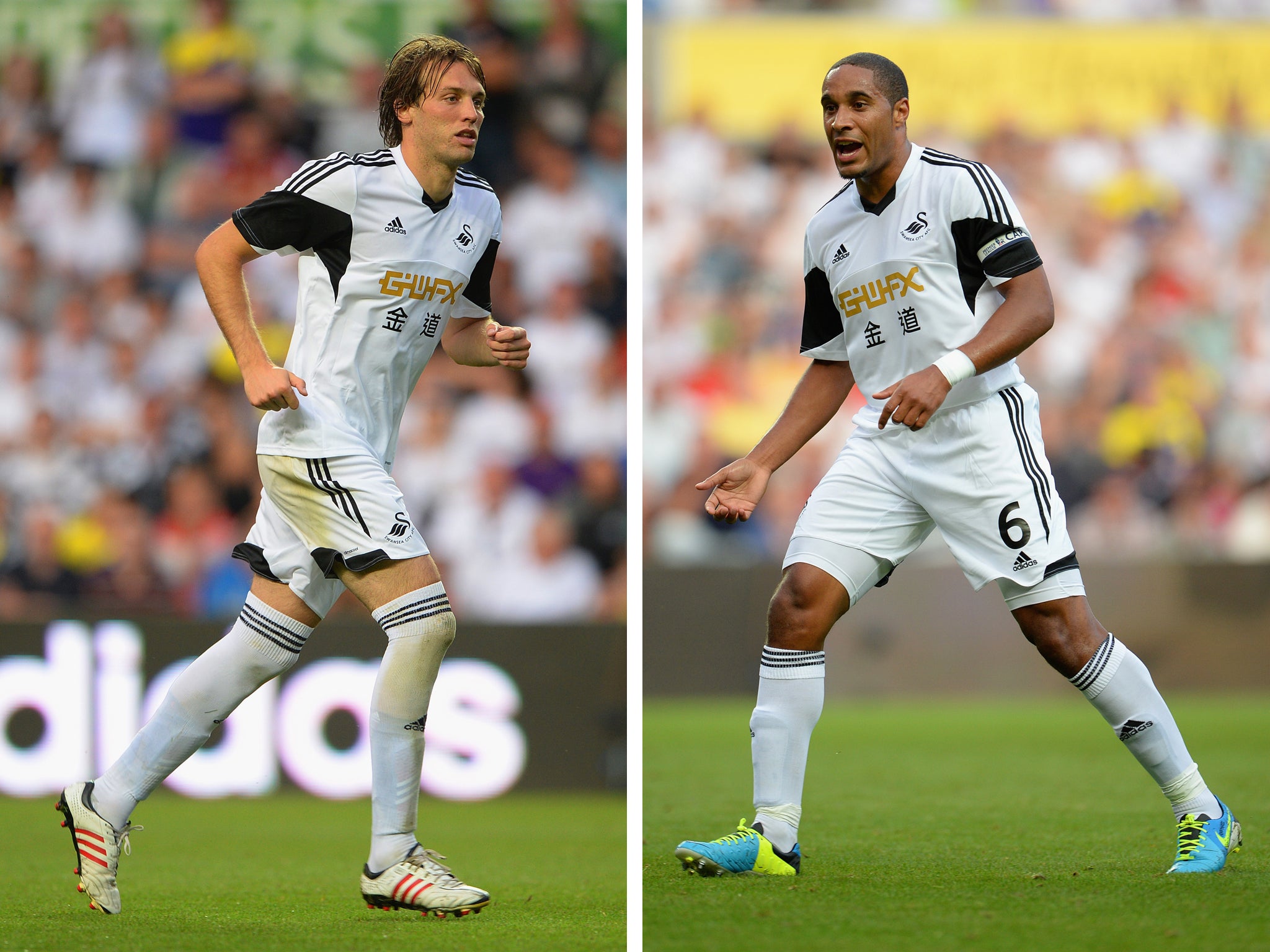 Michu and Ashley Williams could be the subject of a £35m double offer from Arsenal