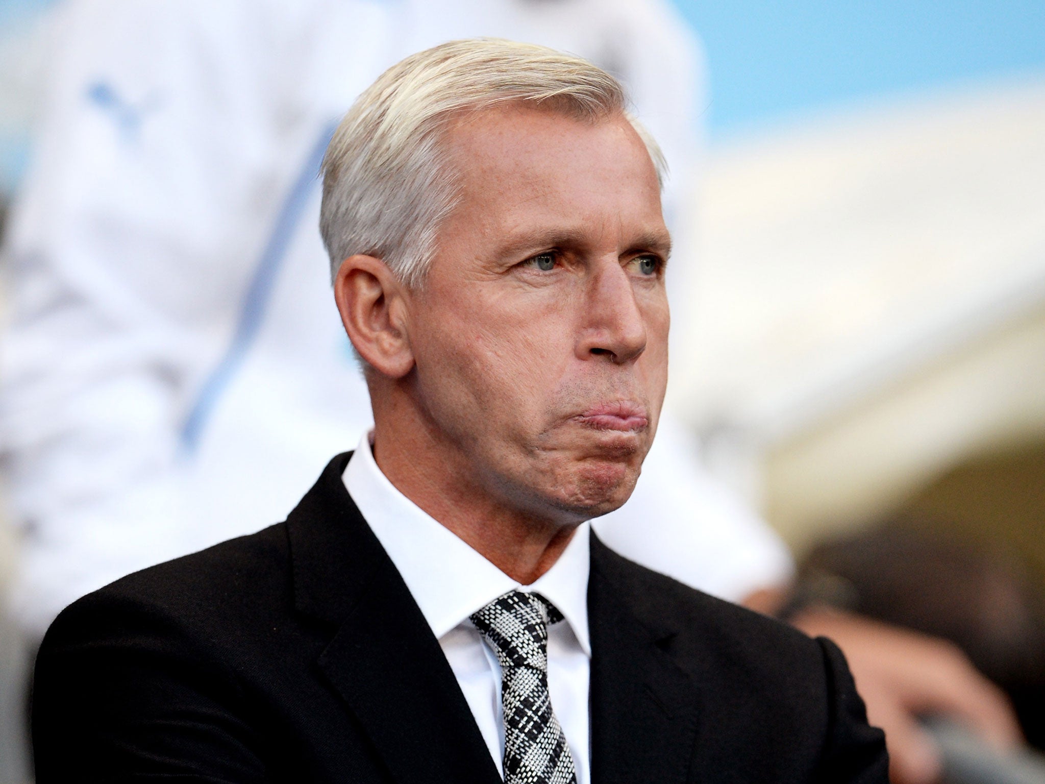 Alan Pardew surveys the wreckage