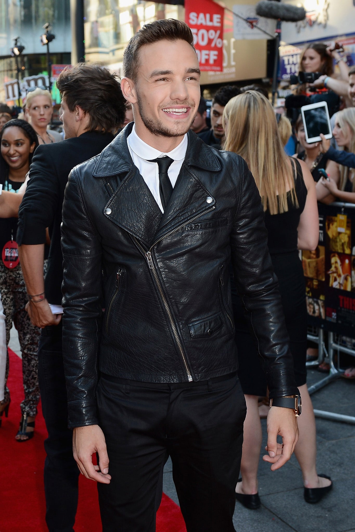 Liam Payne from One Direction attends the 'One Direction This Is Us' world premiere