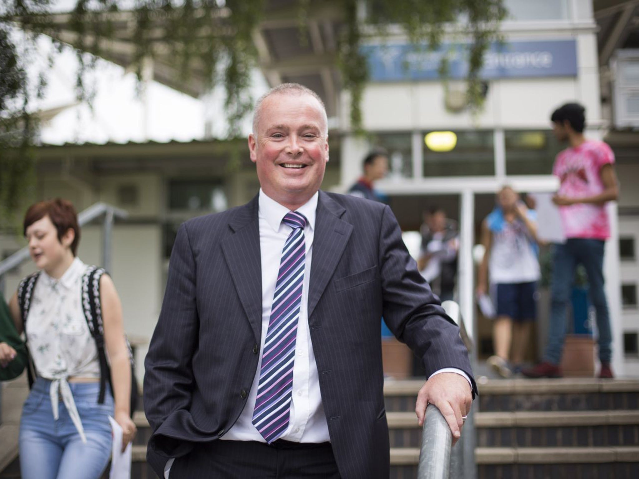 Liam Nolan, former headteacher of Perry Beeches School in Birmingham