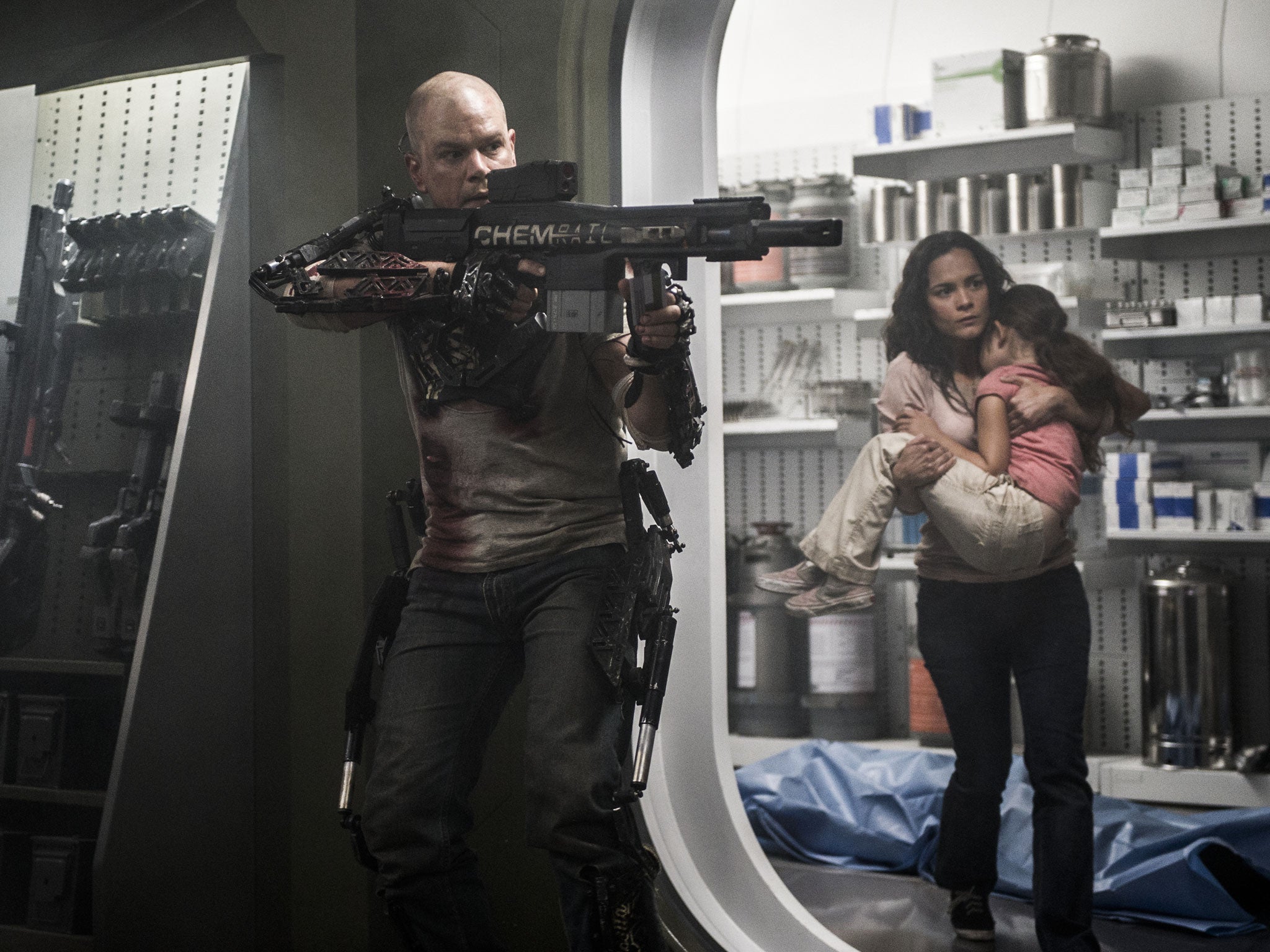 Man of the people Matt Damon in Elysium