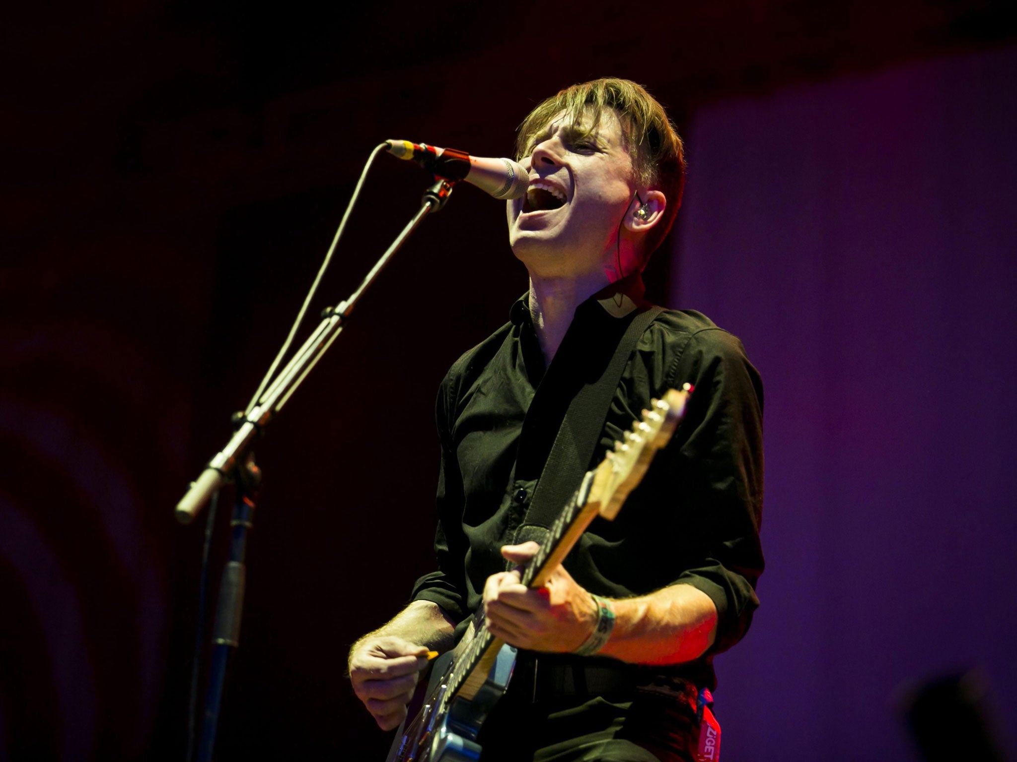 Alex Kapranos, Franz’s perfectly preserved frontman