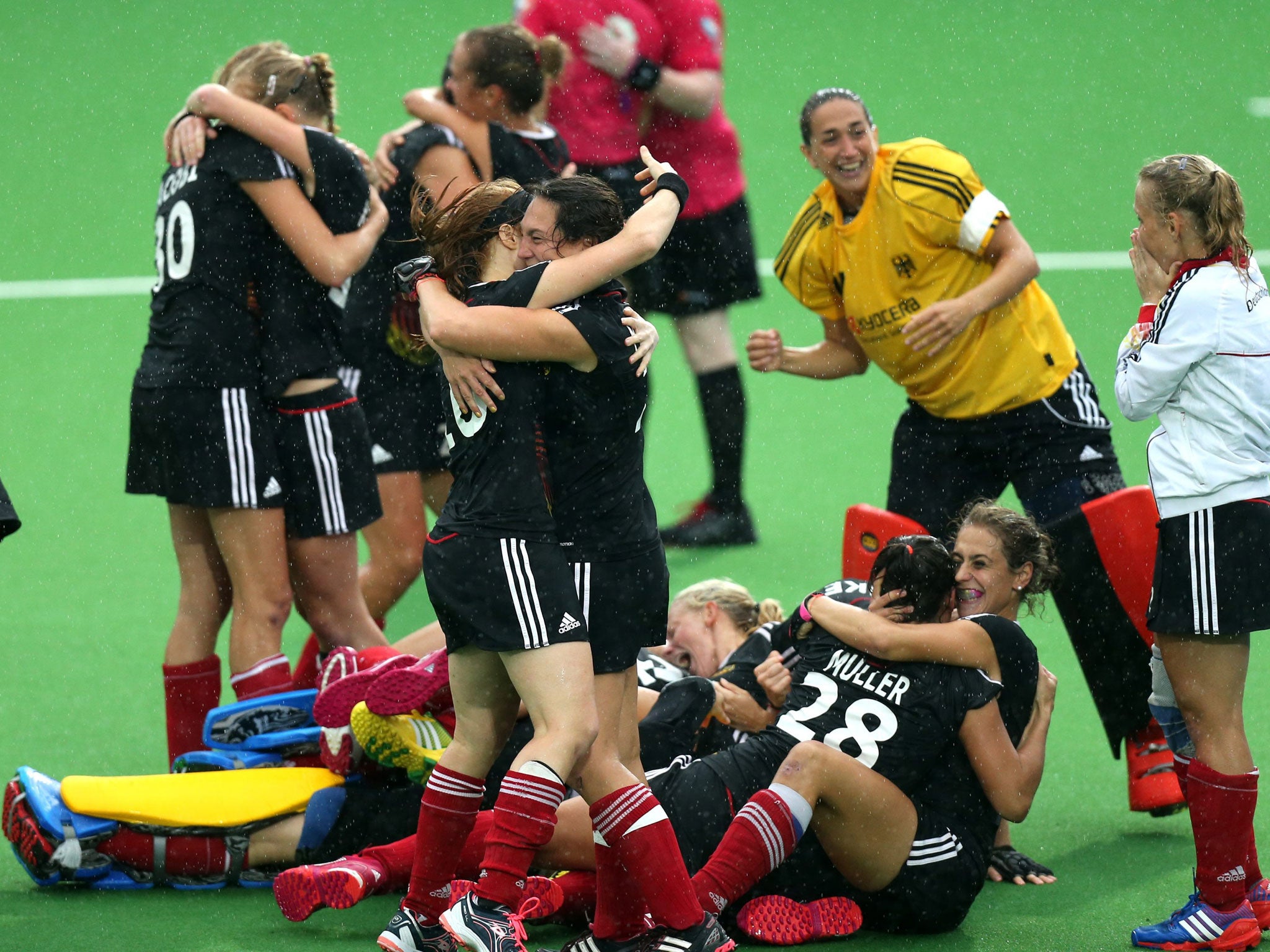 Germany celebrate