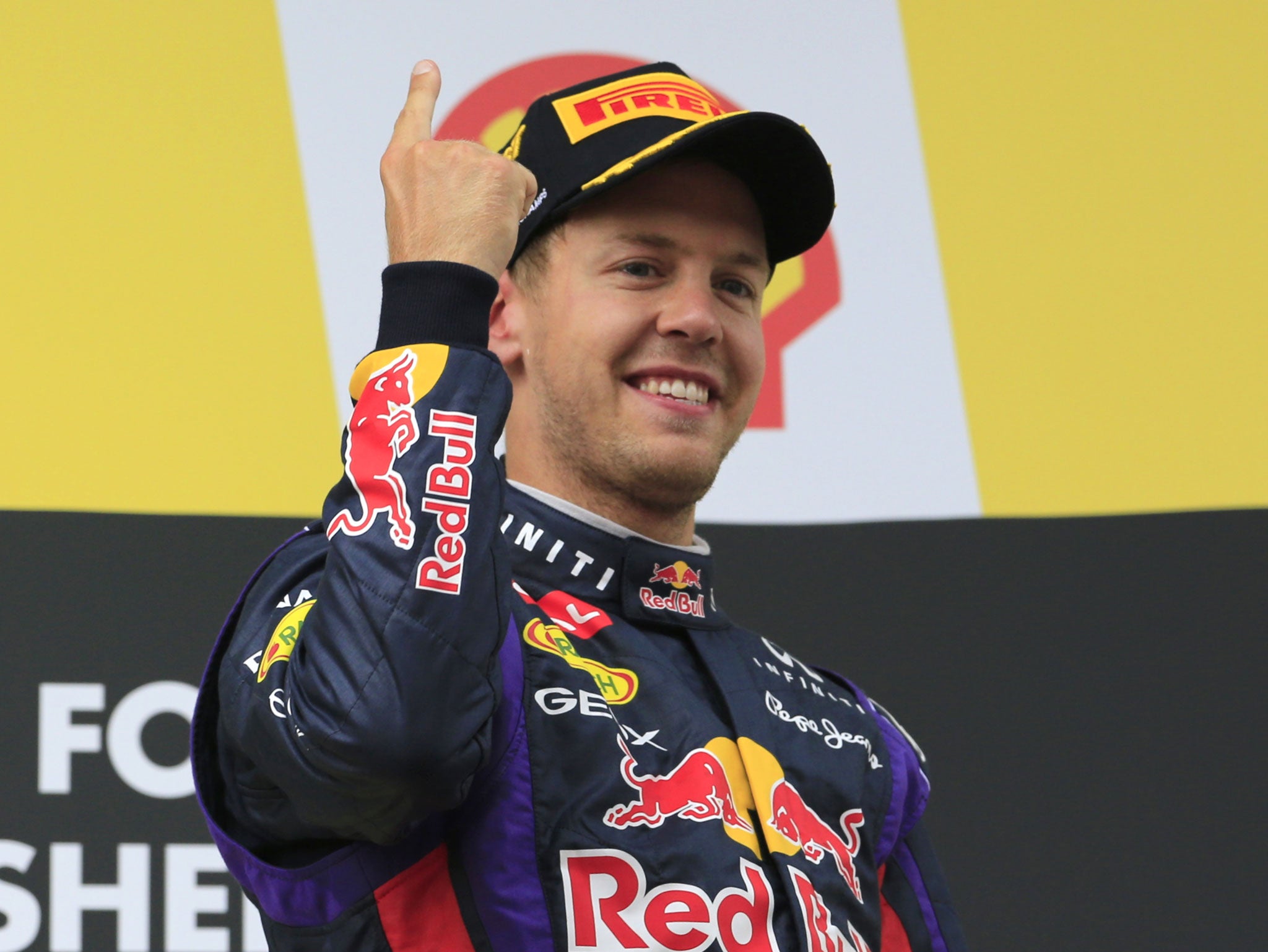 The four-time world champion won his titles at Red Bull from 2010-2013 GETTY IMAGES