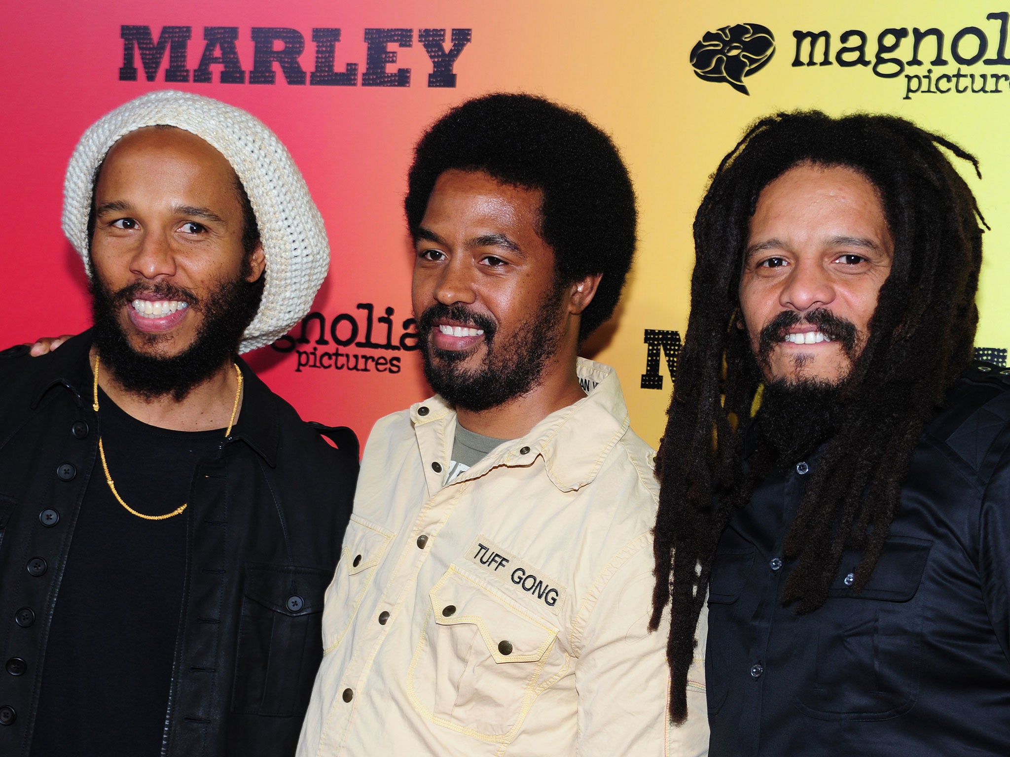 The festival saw a performance from The Ghetto Youths International Crew, a band formed by the sons of reggae legend Bob Marley