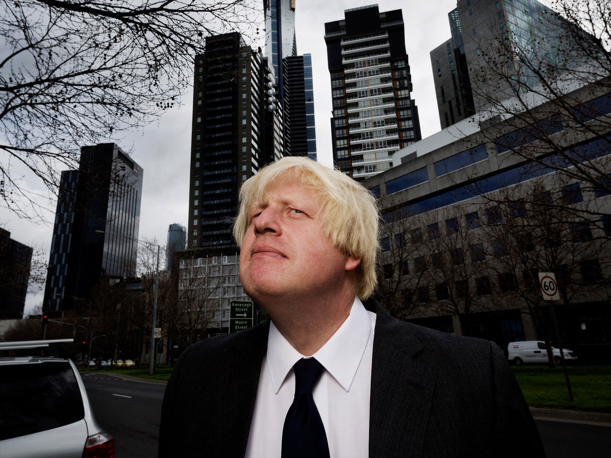 Boris Johnson, seen here in Melbourne, has made an impassioned plea for a bilateral labour exchange between Britain and Australia