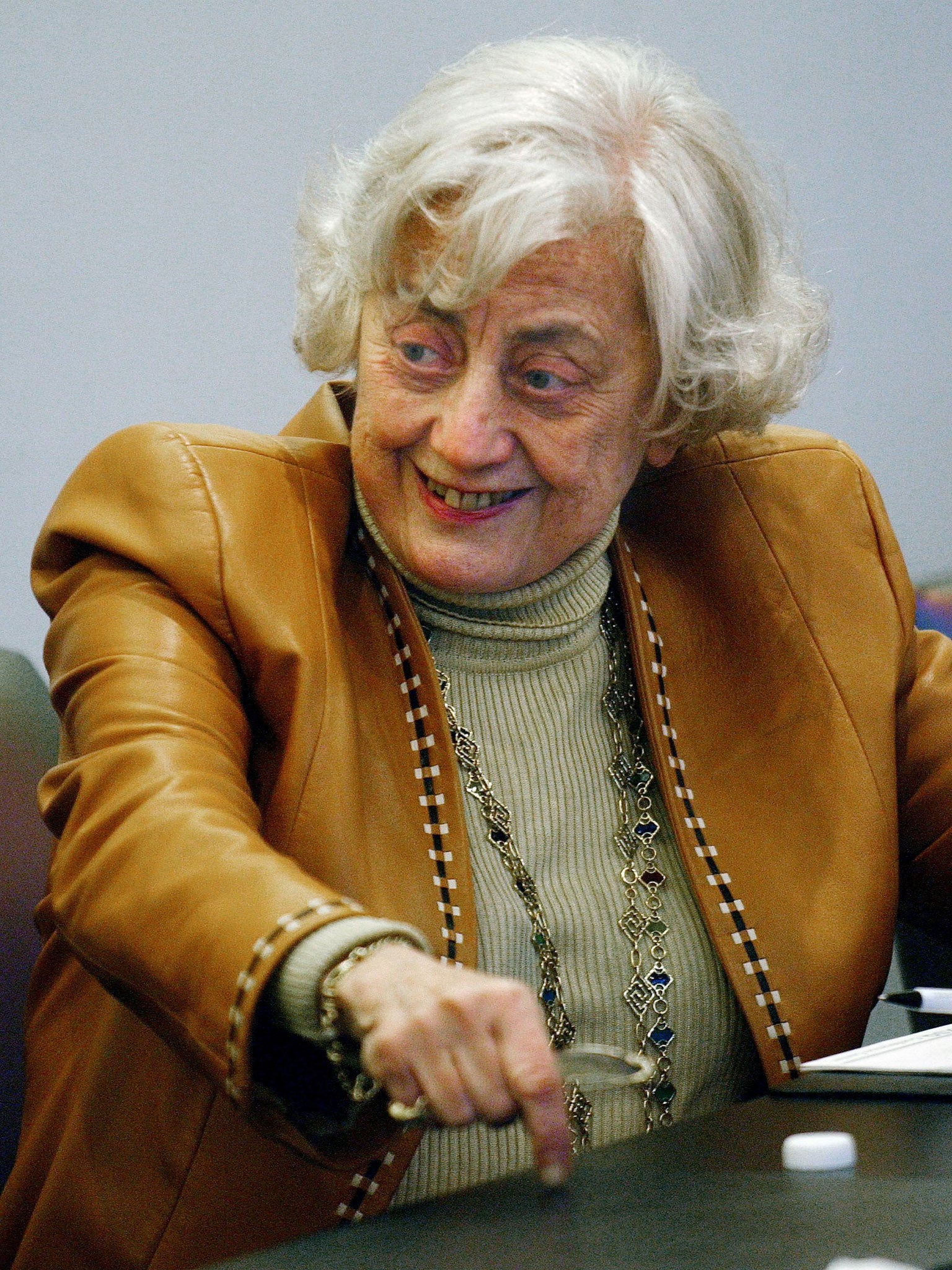 Siebert said the lack of enthusiasm for welcoming a female colleague on to the New York Stock Exchange was evident: 'There was all manner of concern for my delicate ears - with several articles postulating that a woman couldn't handle the rough language of Wall Street'