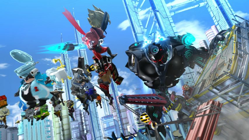 Packing a punch: The Wonderful 101 offers comic-book aesthetics within a fast-paced, action-packed adventure