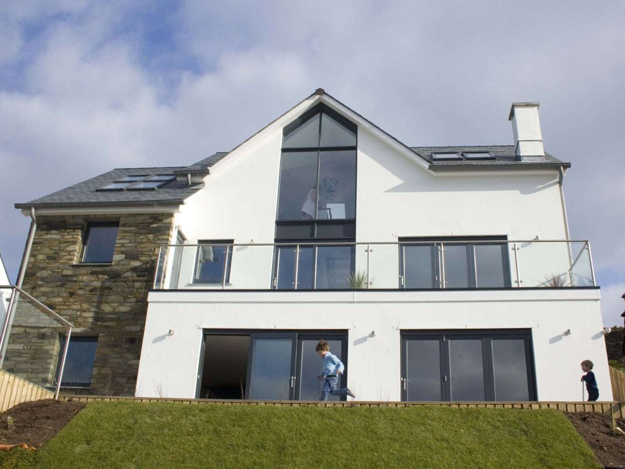 180° Blue catches the sun on its Porthleven cliff top