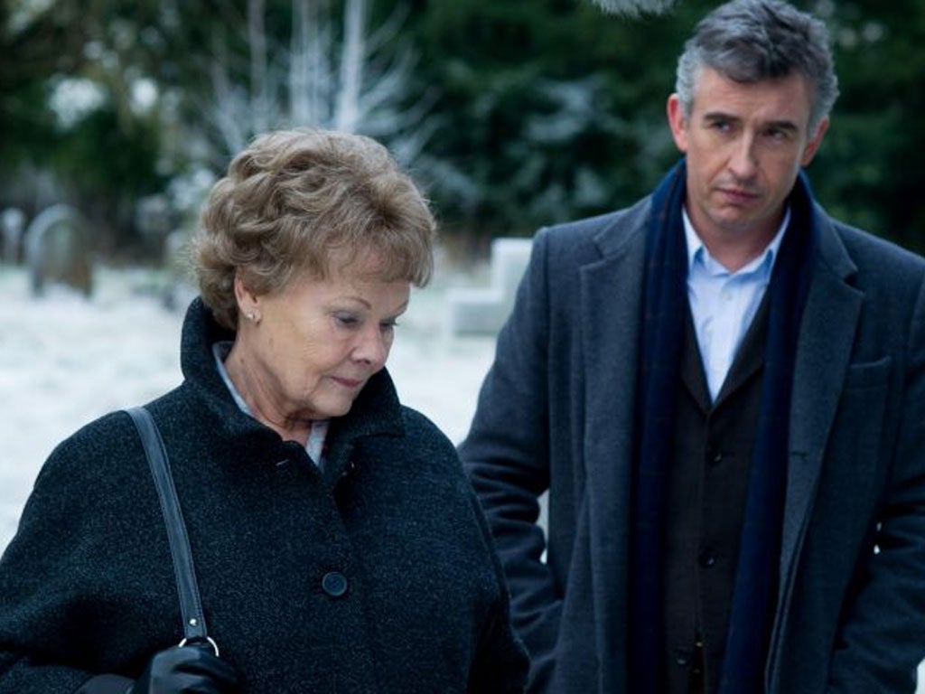 Based on a true story: Judi Dench and Steve Coogan in ‘Philomena’