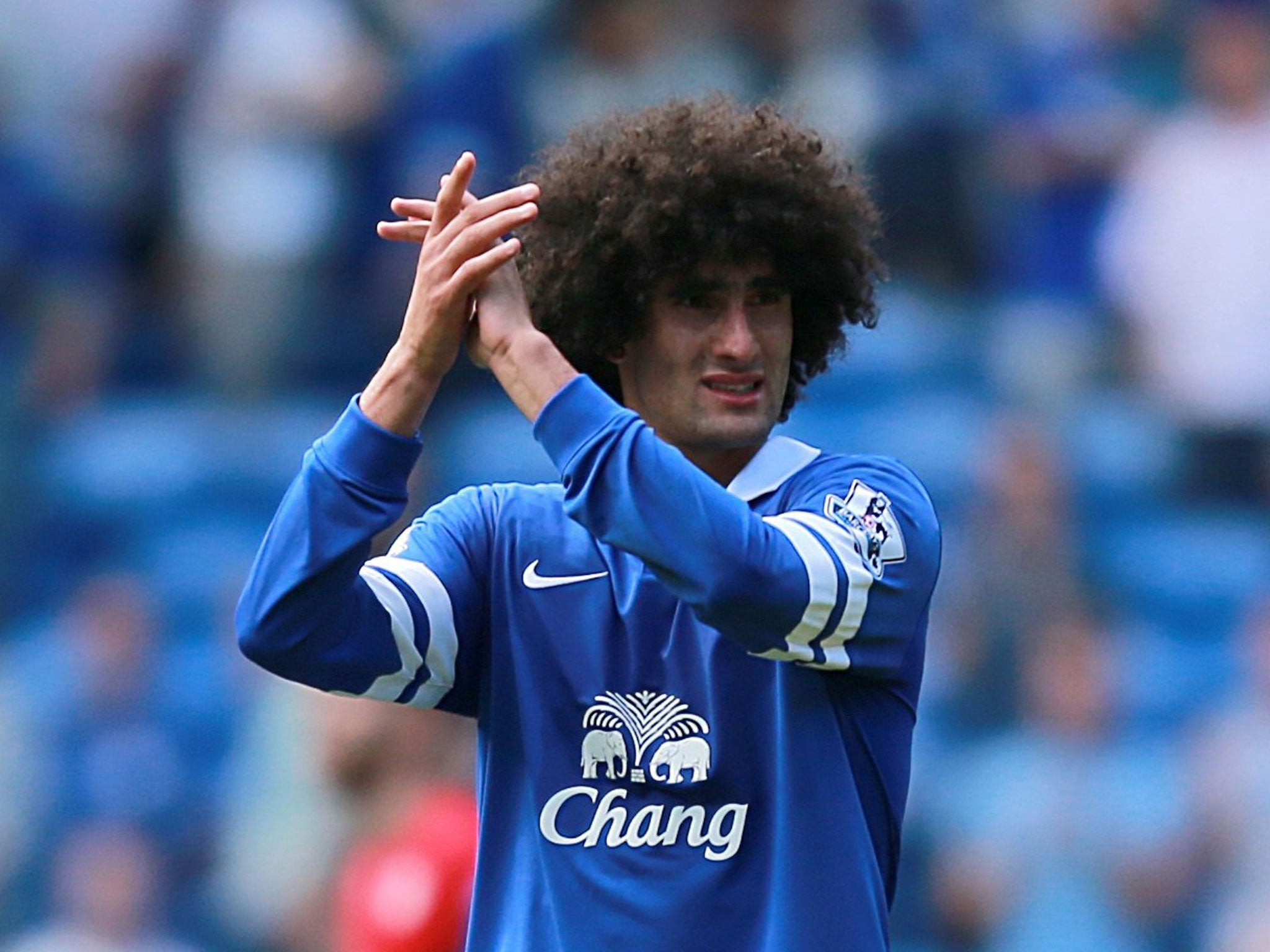 Marouane Fellaini could have played his last game for Everton