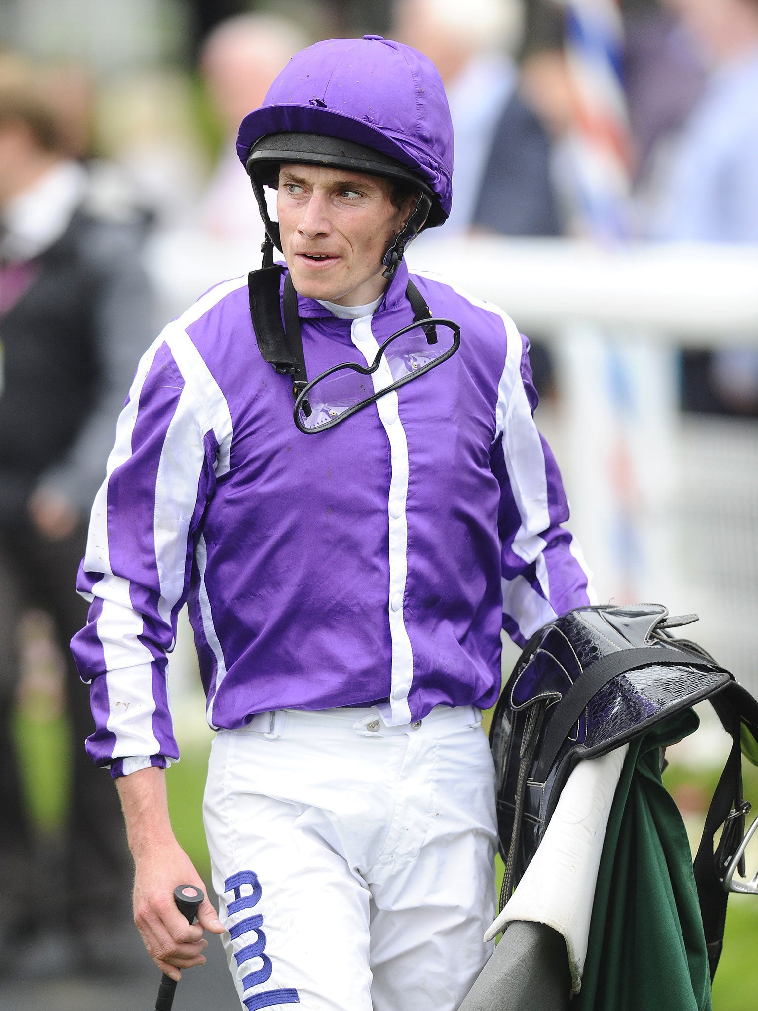 Ryan Moore won the American St Leger on Dandino last month