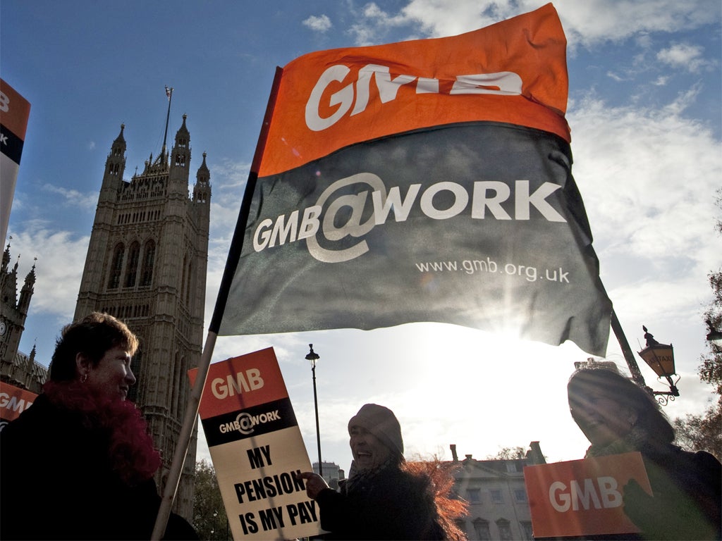 The GMB will cut donations to Labour from £1.2m to £150,000 (Getty)