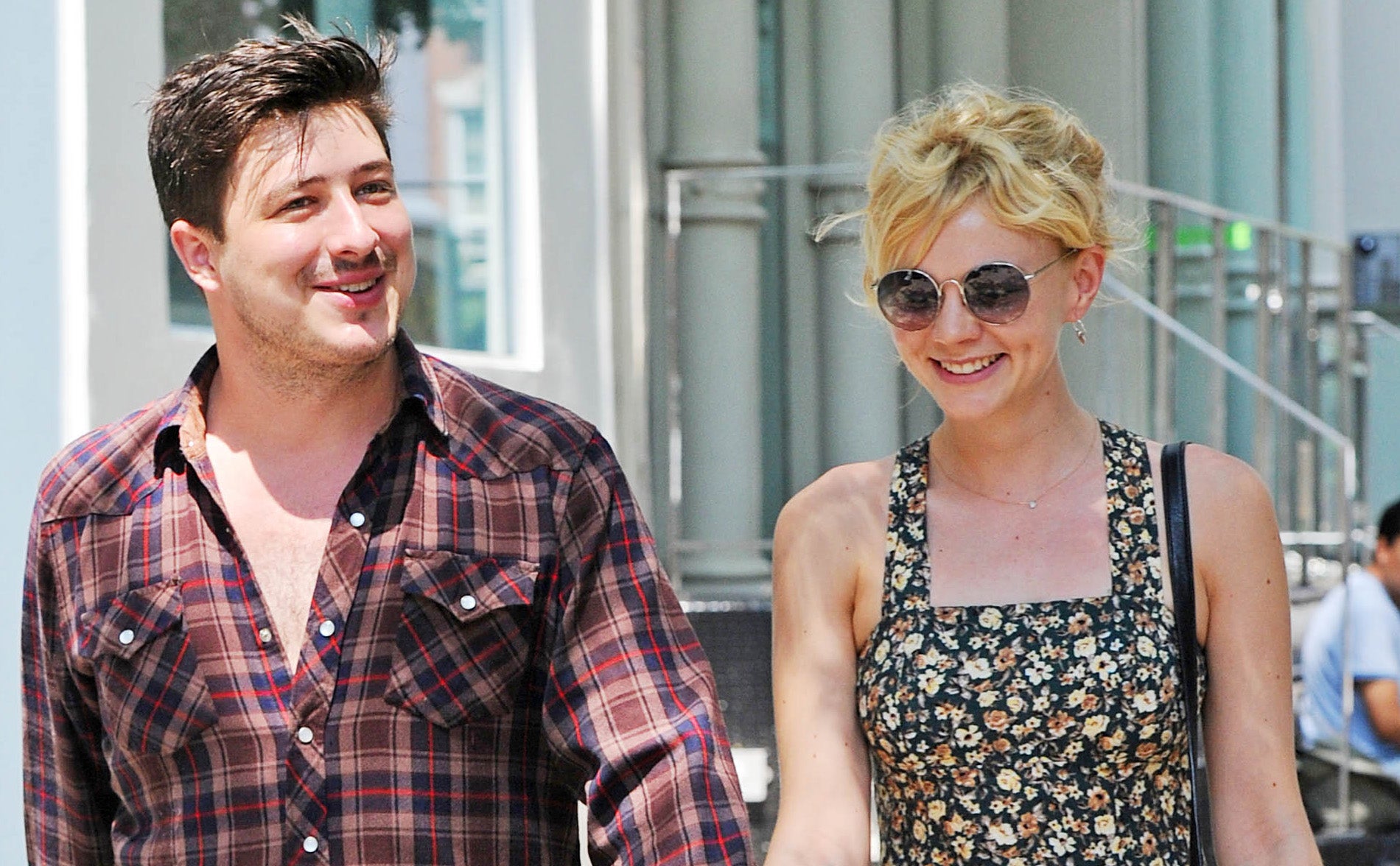 Carey Mulligan and "hubby" Marcus Mumford