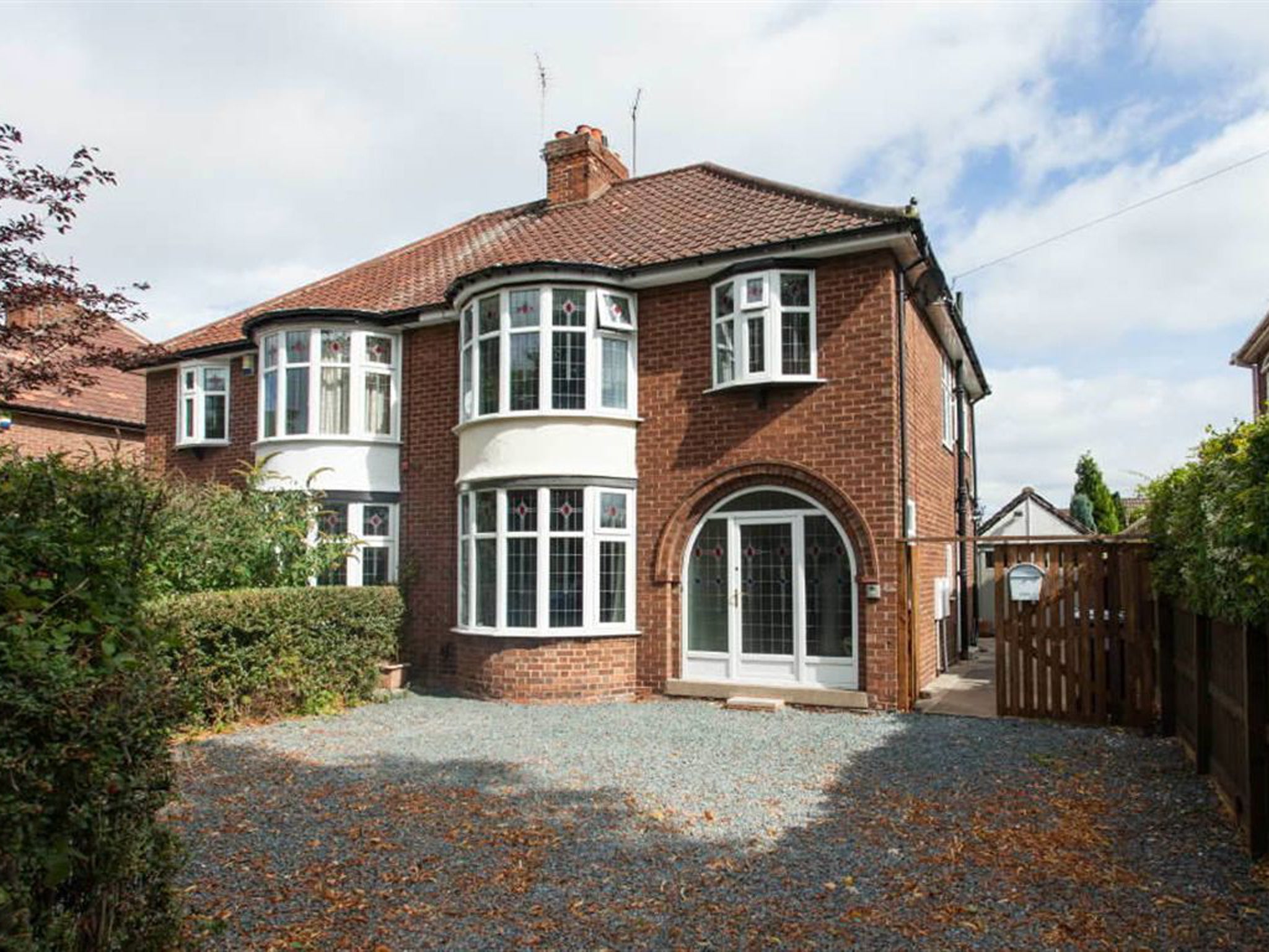 A 3 bedroom semi detached house for sale in Beckfield Lane, York, on the market for £250,000 with Stephensons