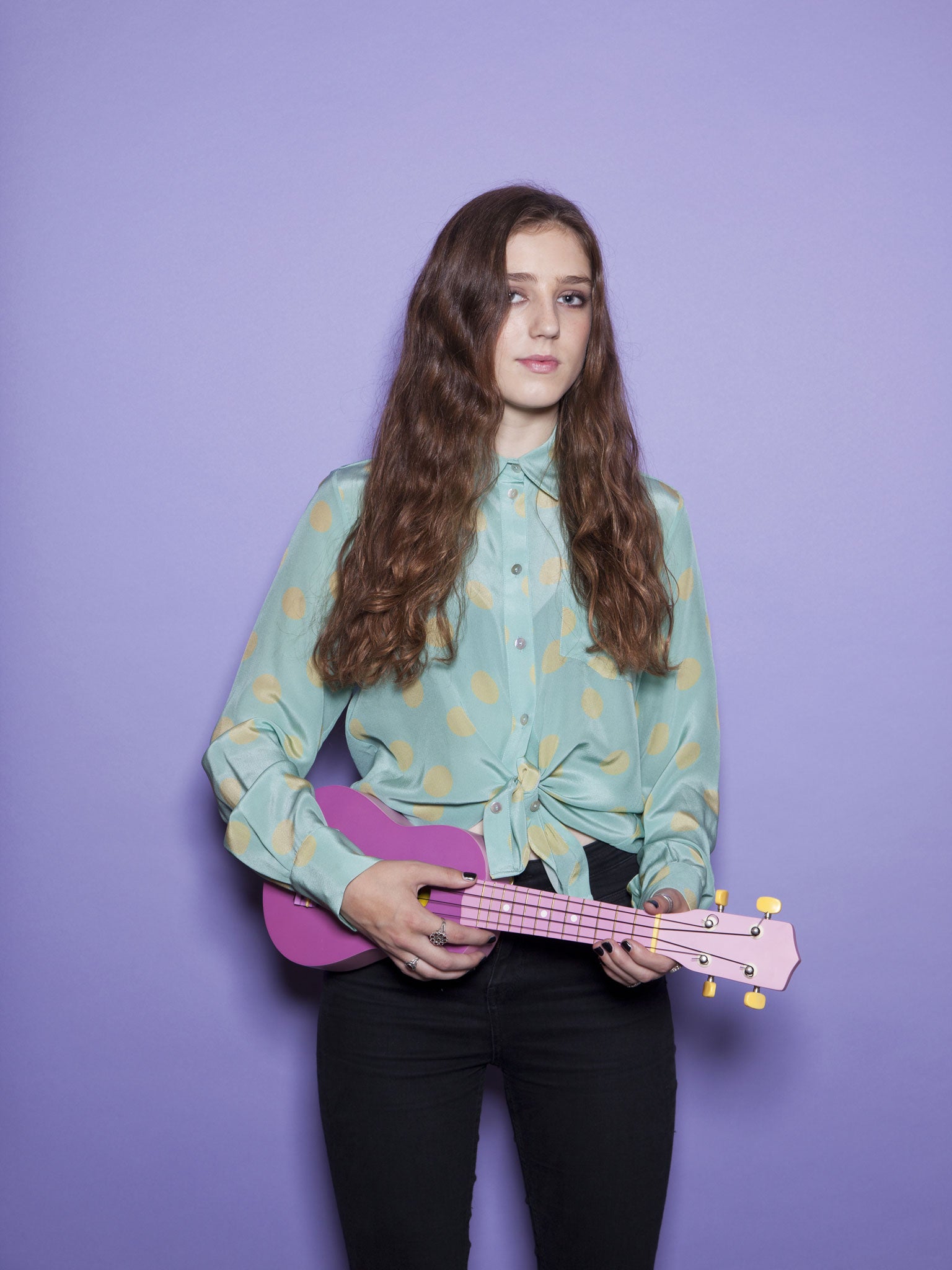 ‘I should probably get some lessons in stagecraft. Cos I can’t dance – I think I have rhythm but I don’t look right. I might have to work on some hand movements’