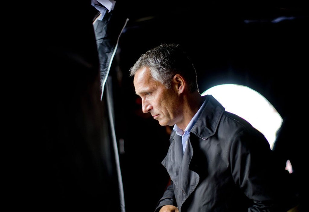 Labour premier Jens Stoltenberg is no longer seen as a heroic figure