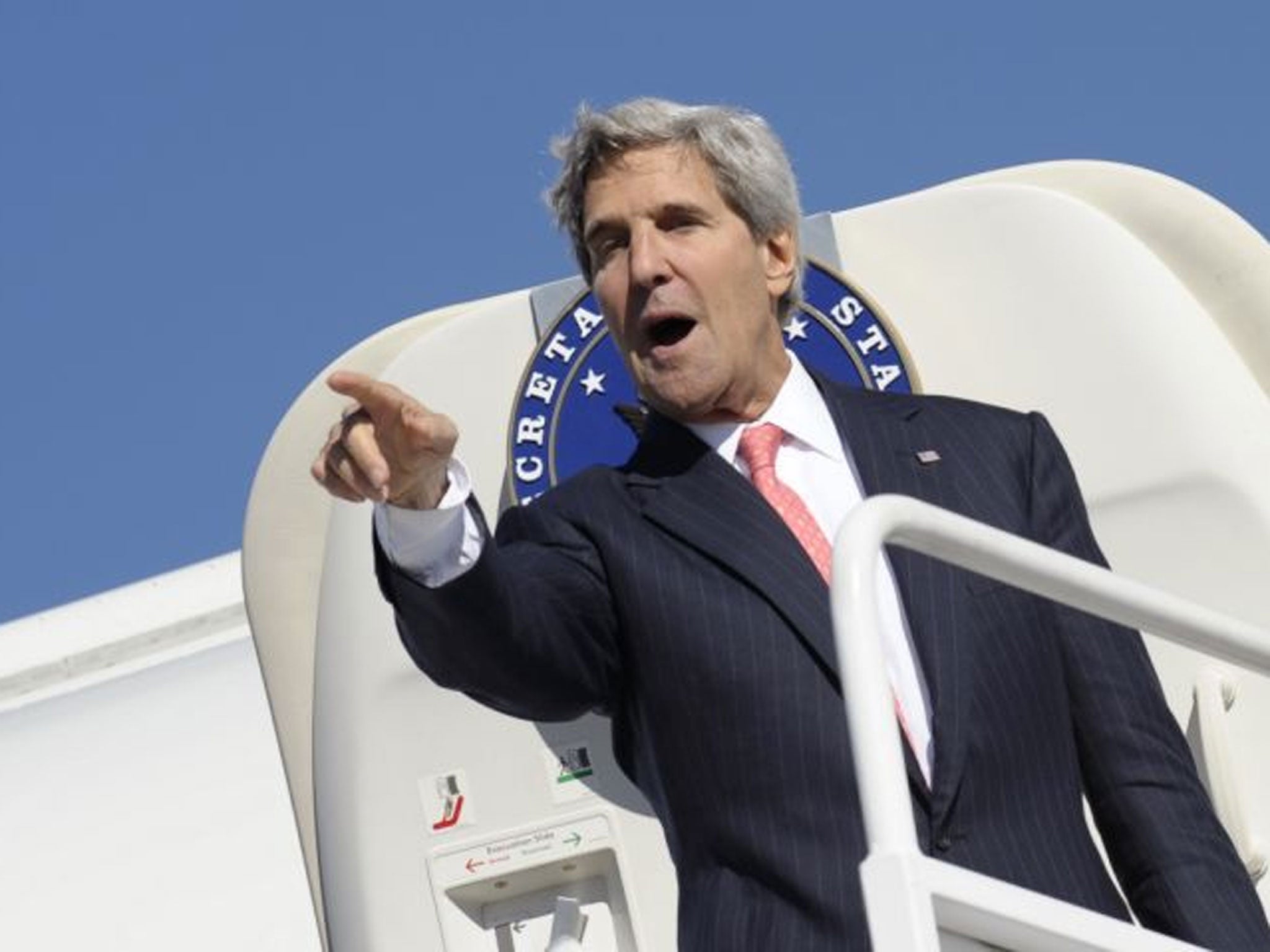 John Kerry: rallying support for Obama’s hard line on Syria