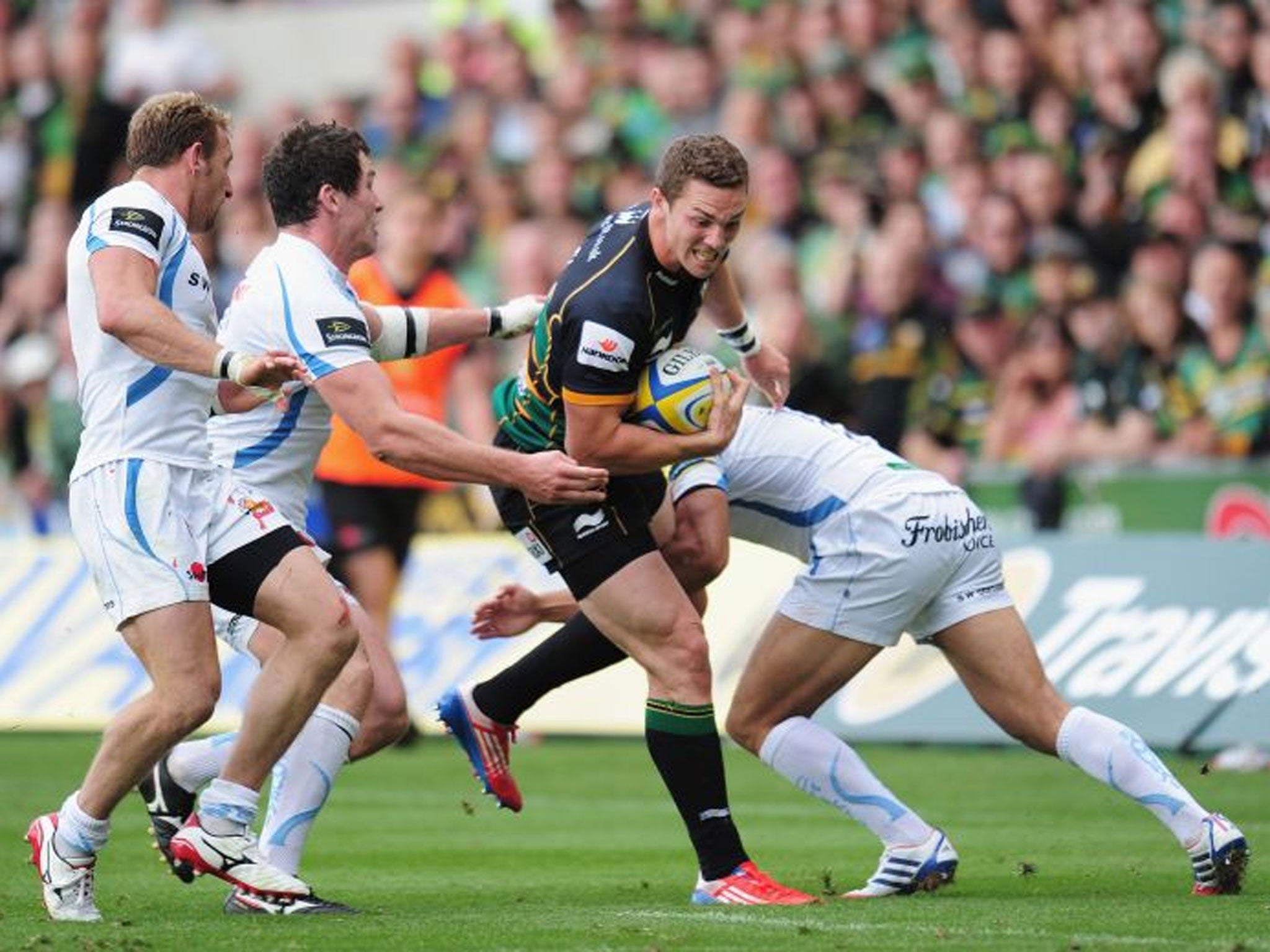 George North has taken little time to settle in with Saints