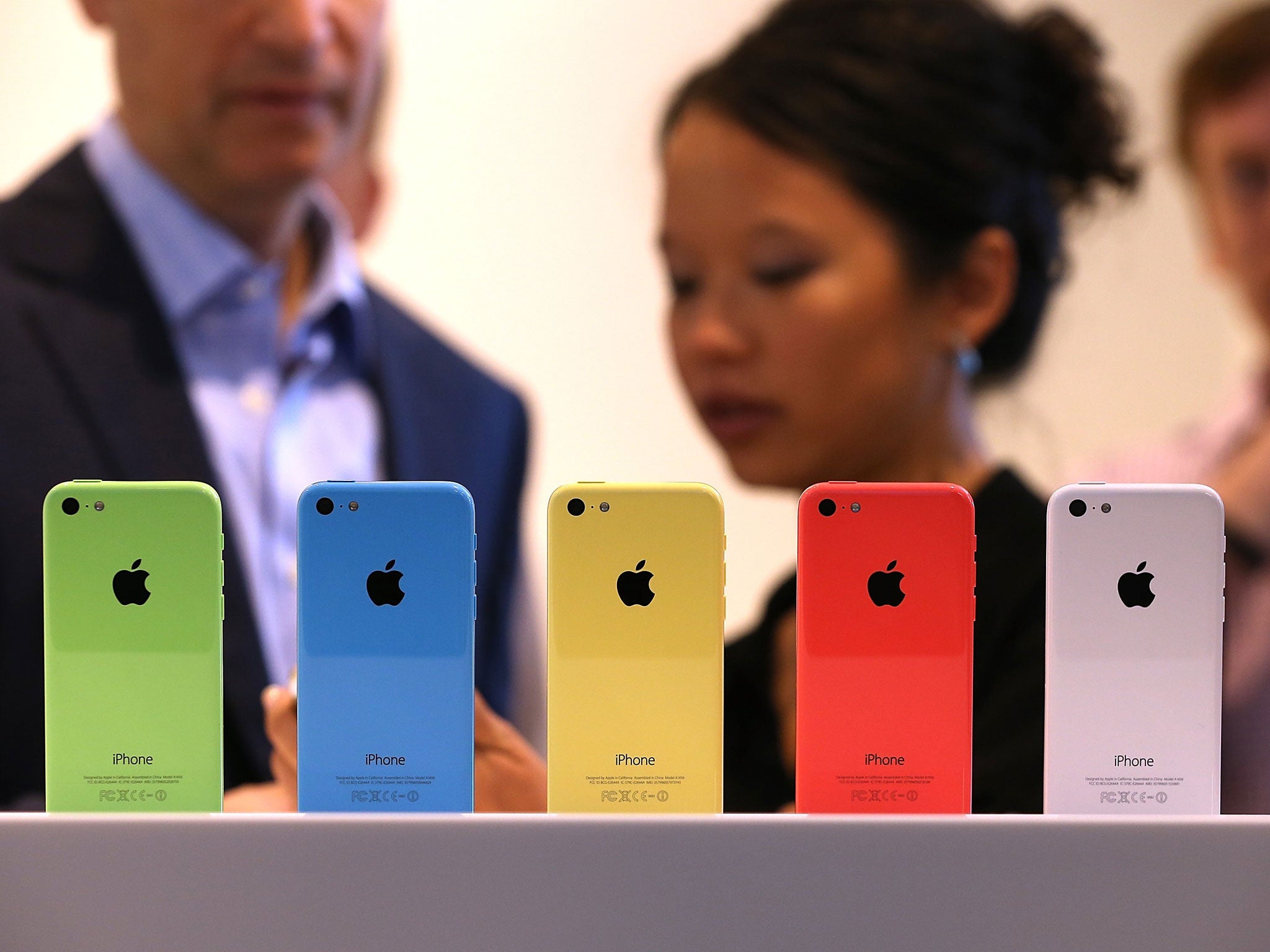 The new iPhone 5C will come in five different colours