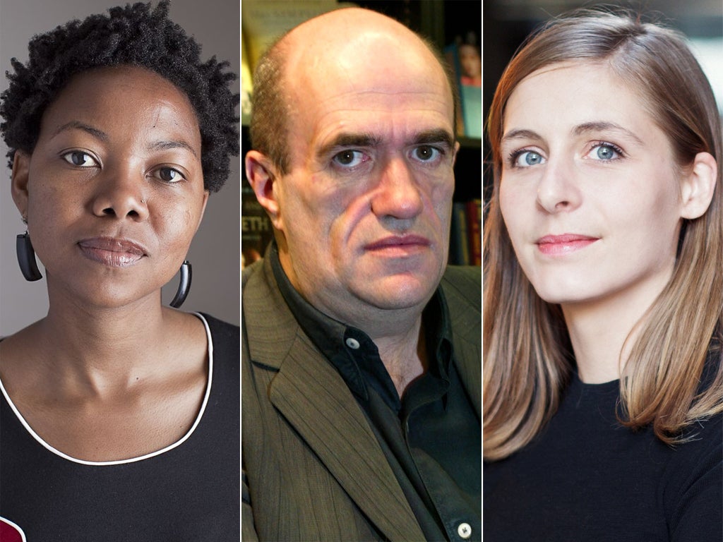 NoViolet Bulawayo; Colm Toibin; Eleanor Catton