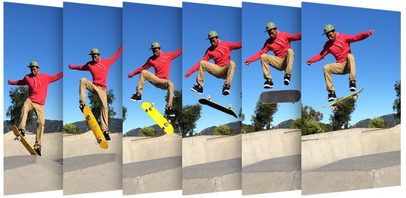 Burst mode will allow the iPhone 5S to shoot 10 pictures a second.