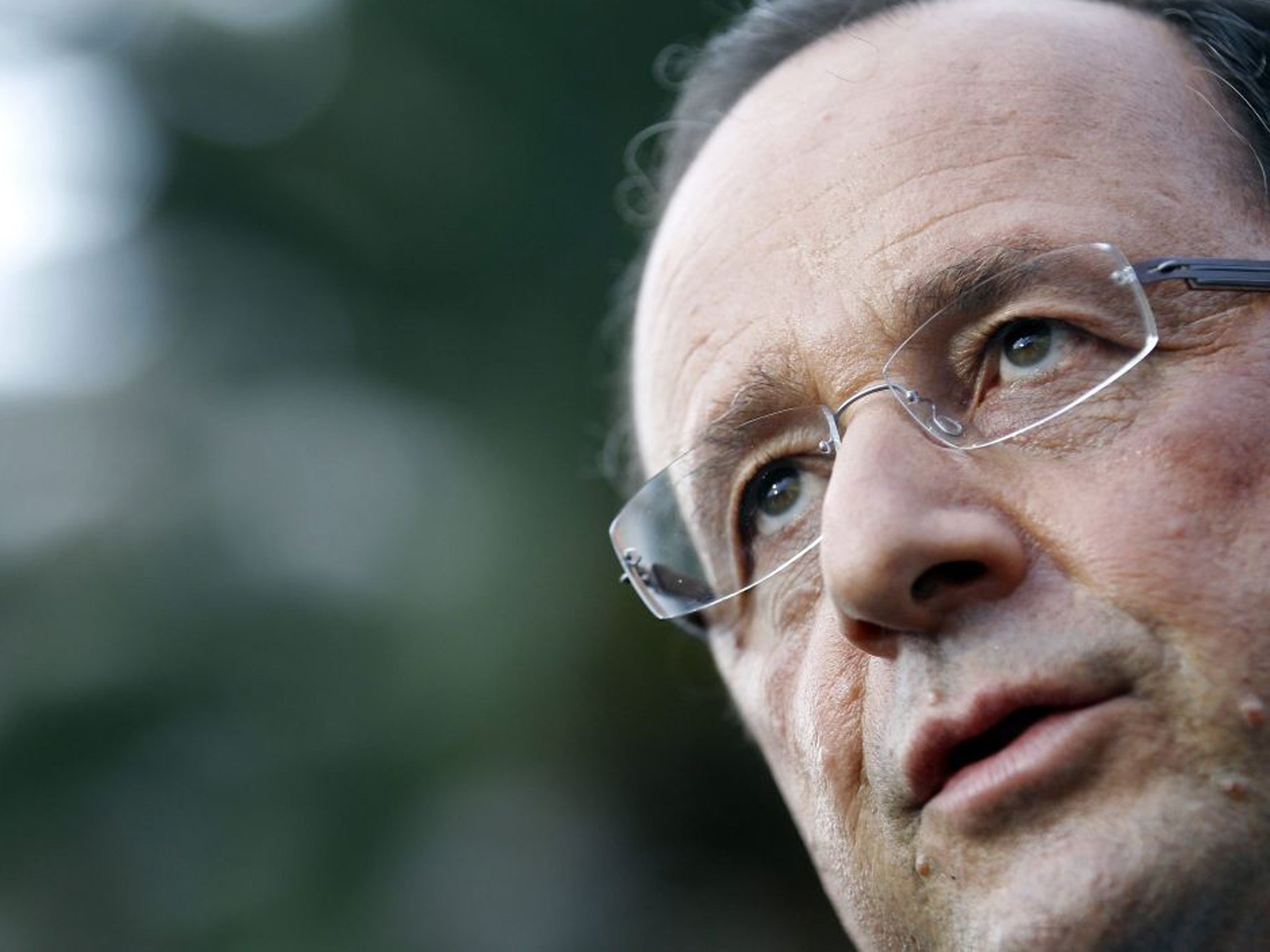 French President Francois Hollande