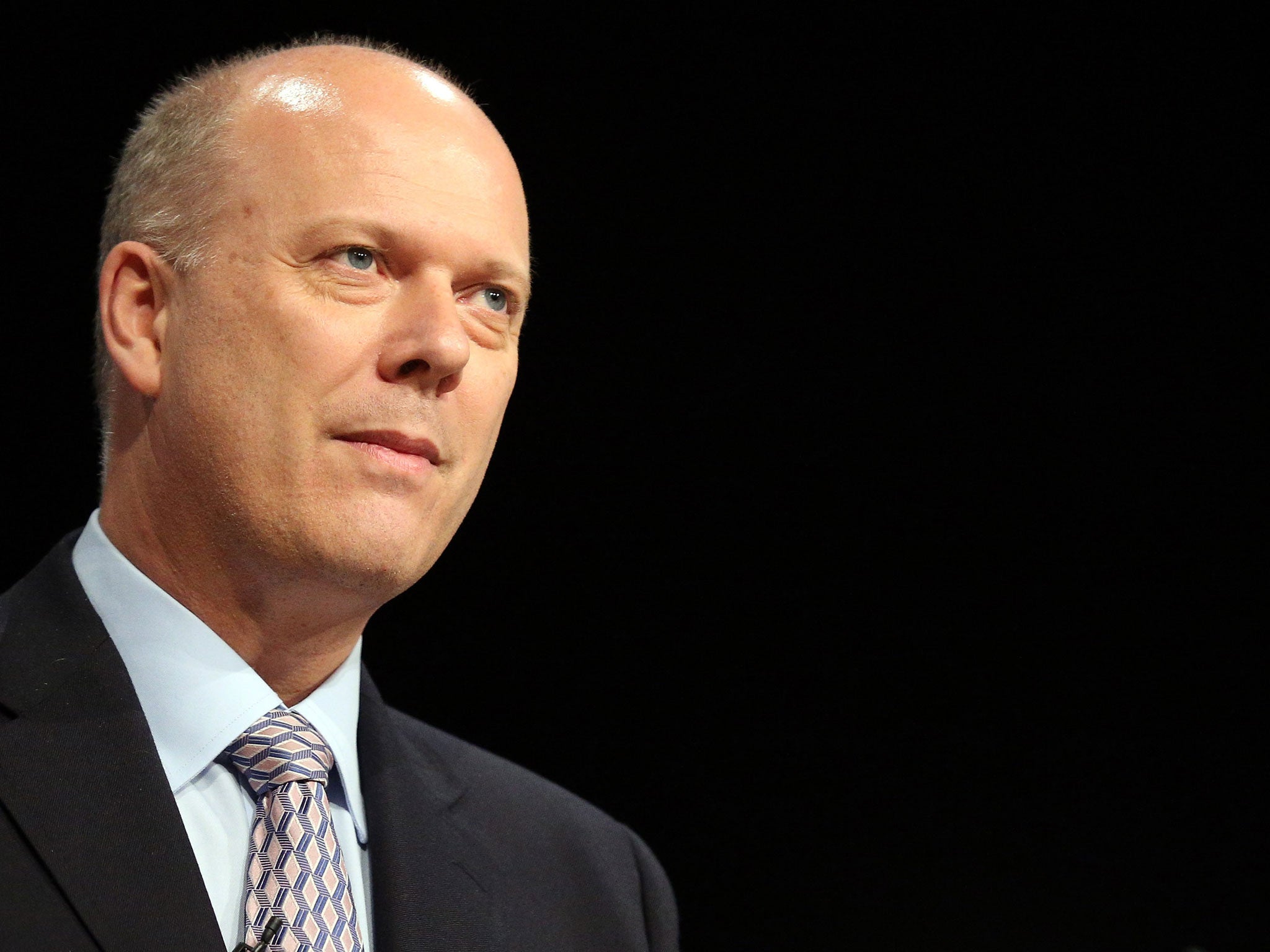 Justice secretary Chris Grayling, 2012