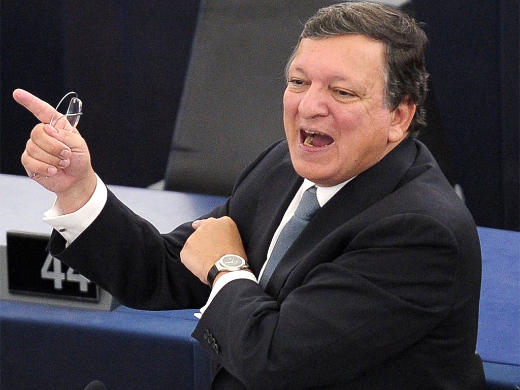 European Commission President Jose Manuel Barroso