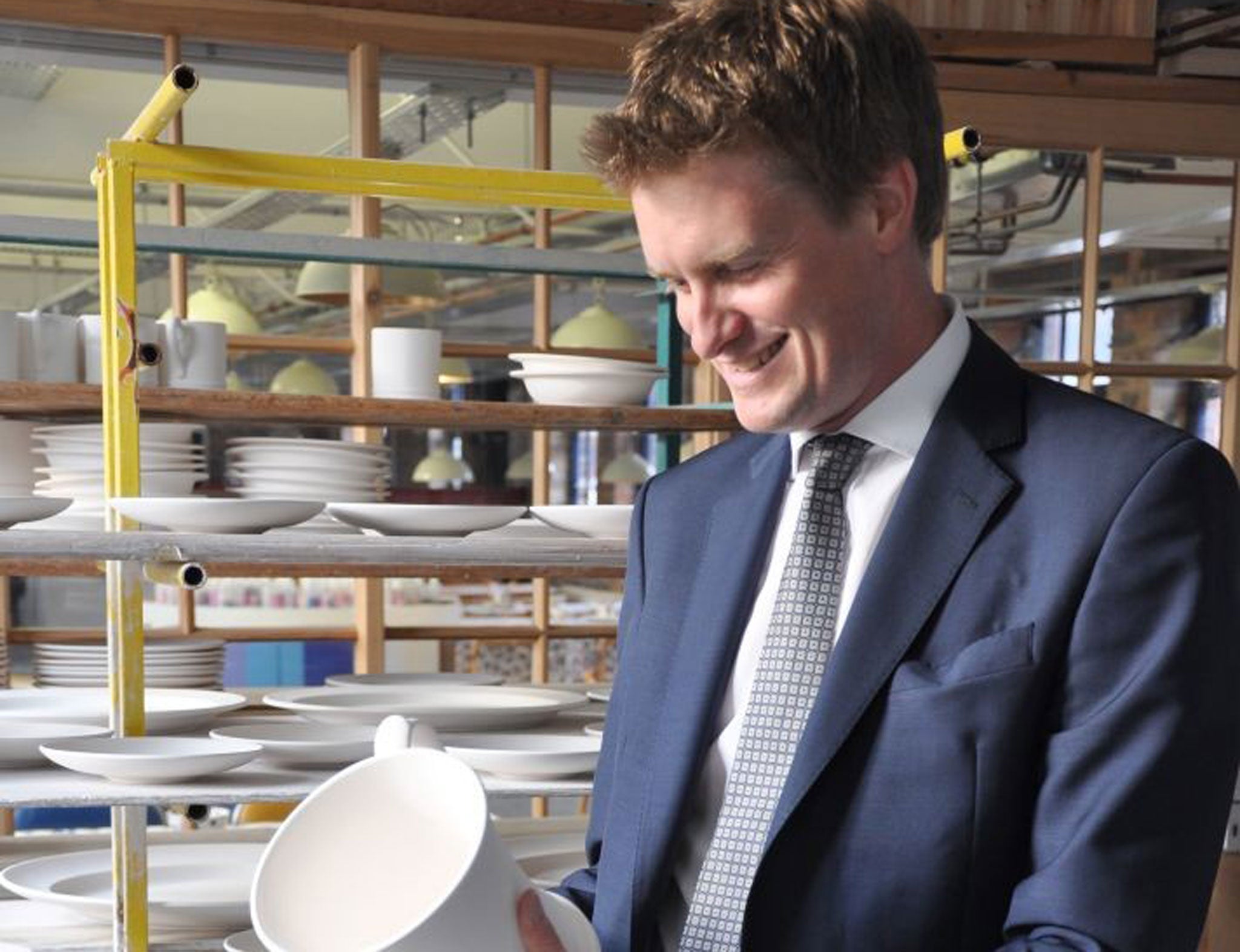 Tristram Hunt loves ceramics