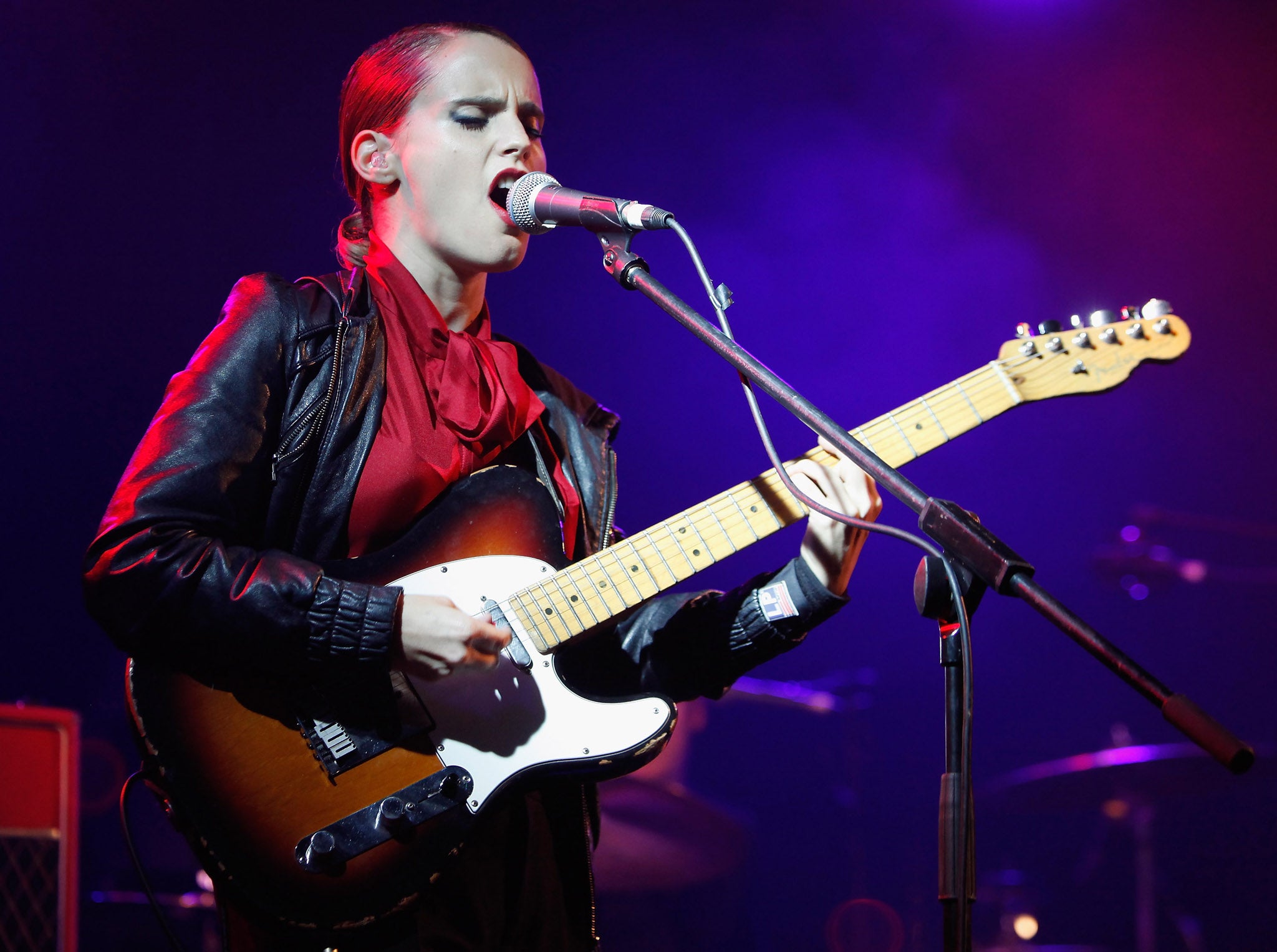 Anna Calvi performs at Reading 2011