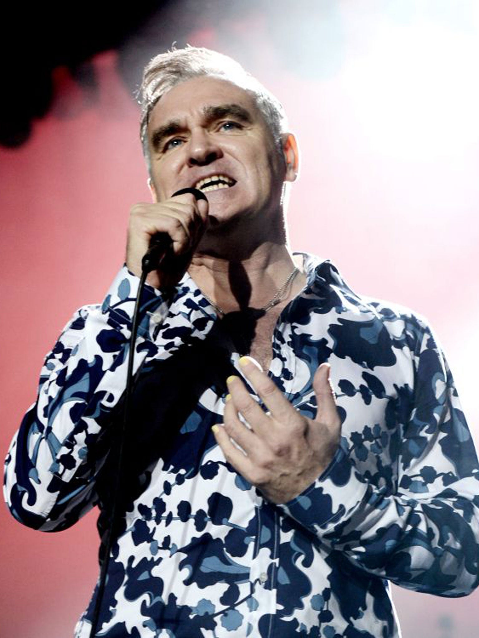 Morrissey claims that 11th-hour split with his publisher has delayed the arrival of the book