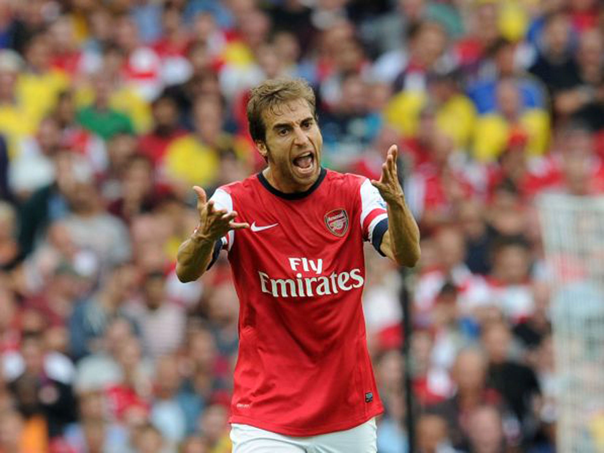 Mathieu Flamini’s return was a rare defensive addition