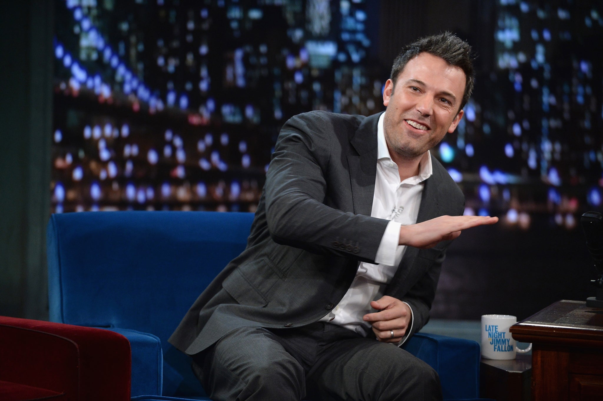 Ben Affleck jokes about Batman backlash on the Jimmy Fallon show