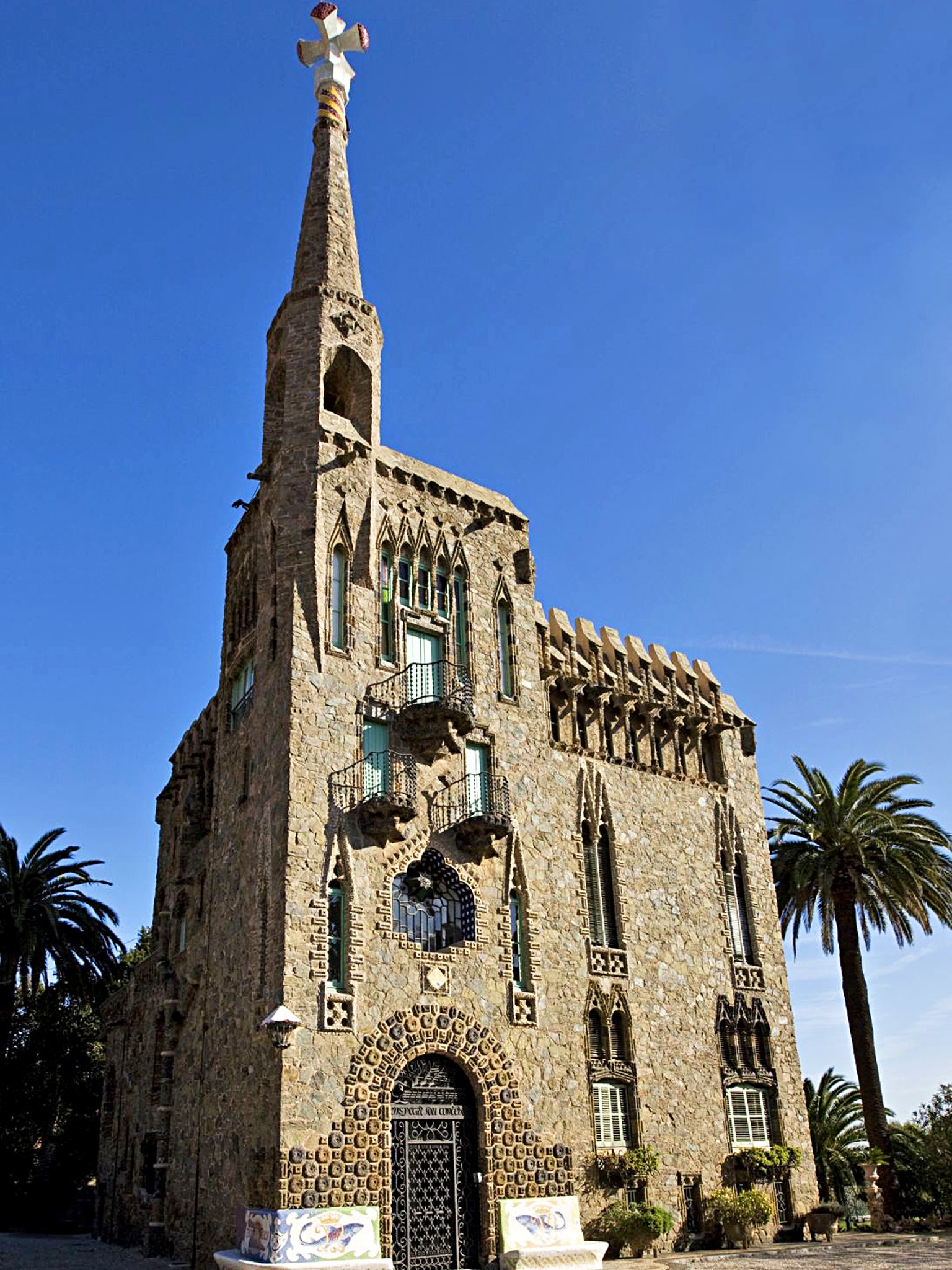 Gaudí unlocked: the exterior of Bellesguard, home to the Guilera family