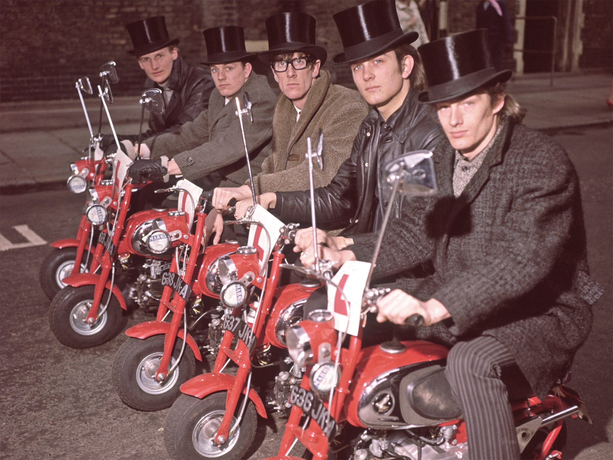 Jackie Lomax, nearest the camera, with The Undertakers in 1964